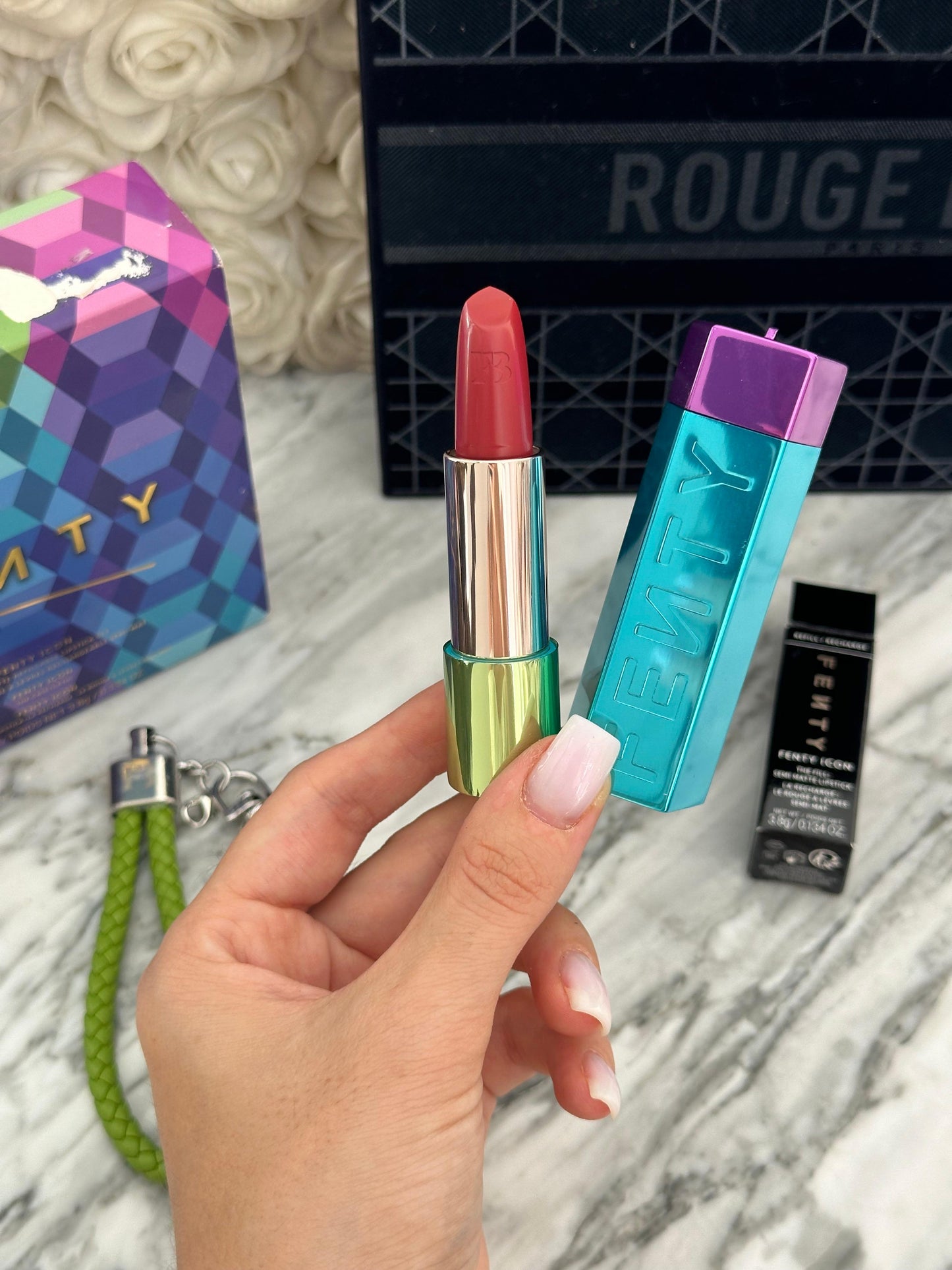 FENTY BEAUTY Icon Semi-Matte Refillable Lipstick Set