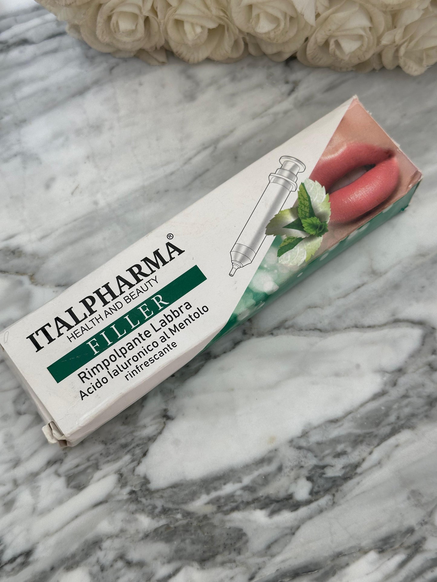 ITALPHARMA Filler Volumizzante Labbra Acido Ialuronico Al Mentolo