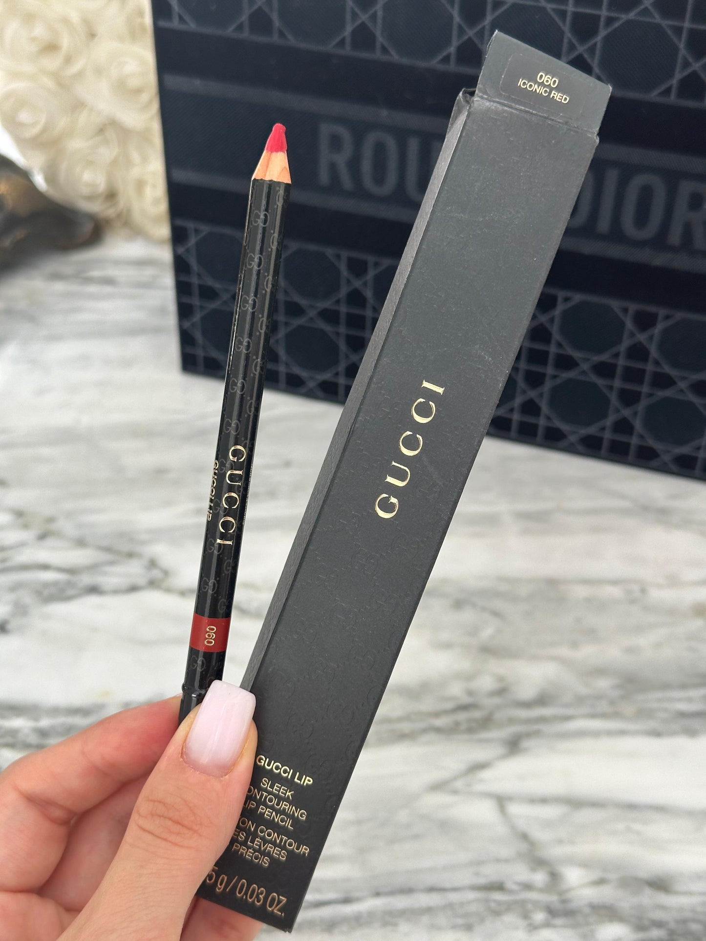 GUCCI Lip - Sleek Contouring Lip Pencil - Iconic Red