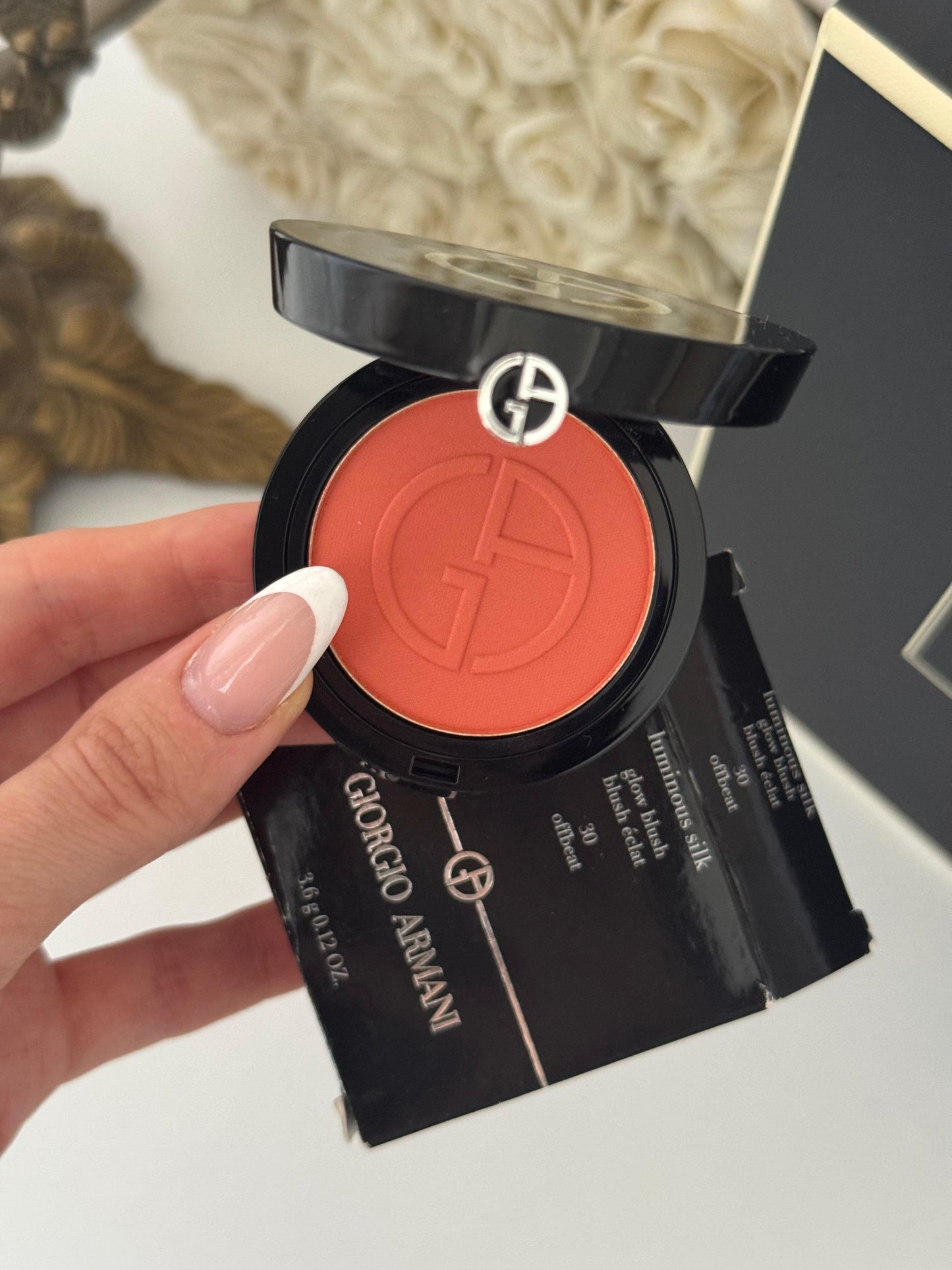 ARMANI Luminous Silk Glow Blush
Powder Blush For Natural Color & Glow (30)