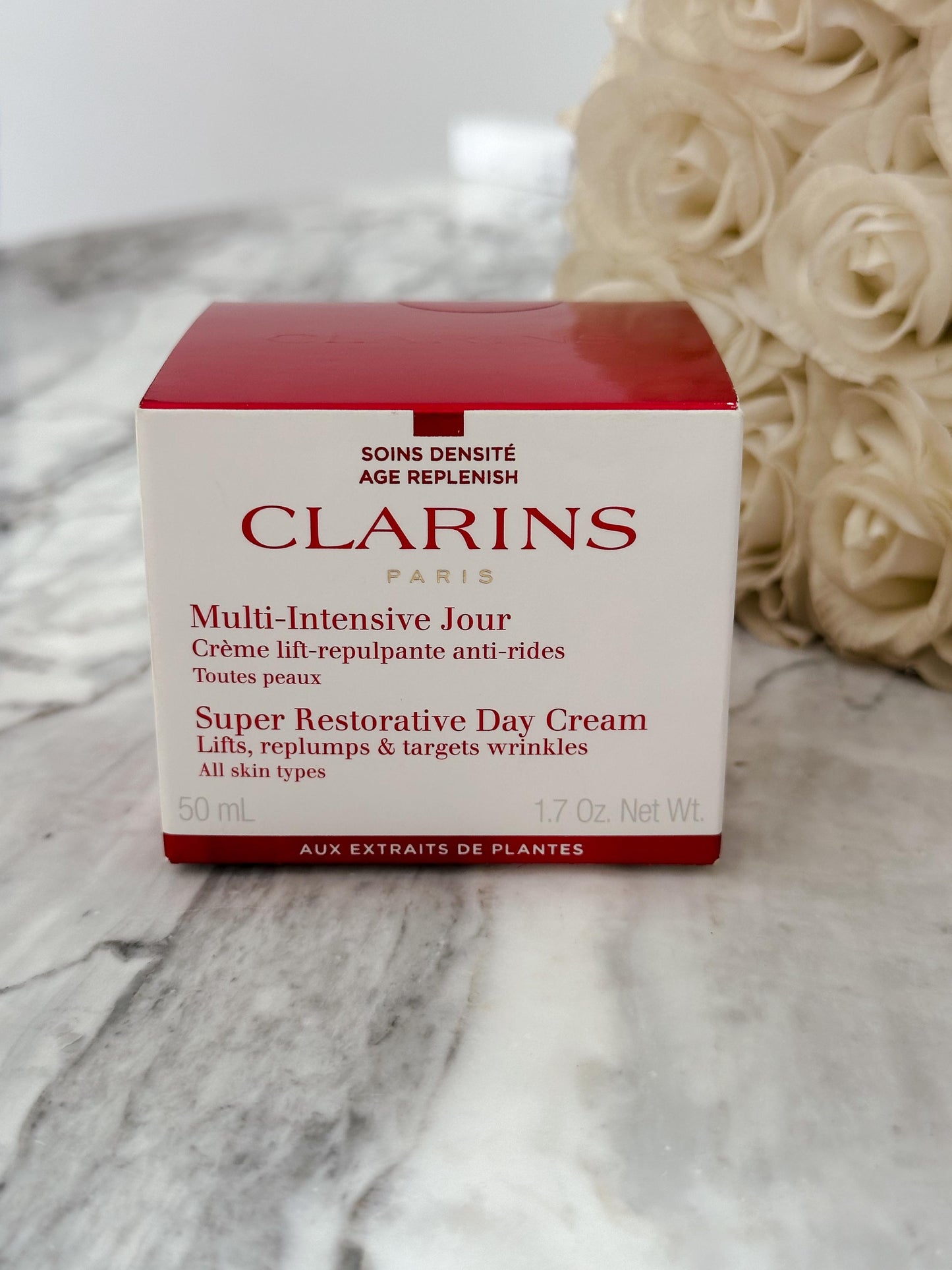 CLARINS Super Restorative Day Cream - All Skin Types