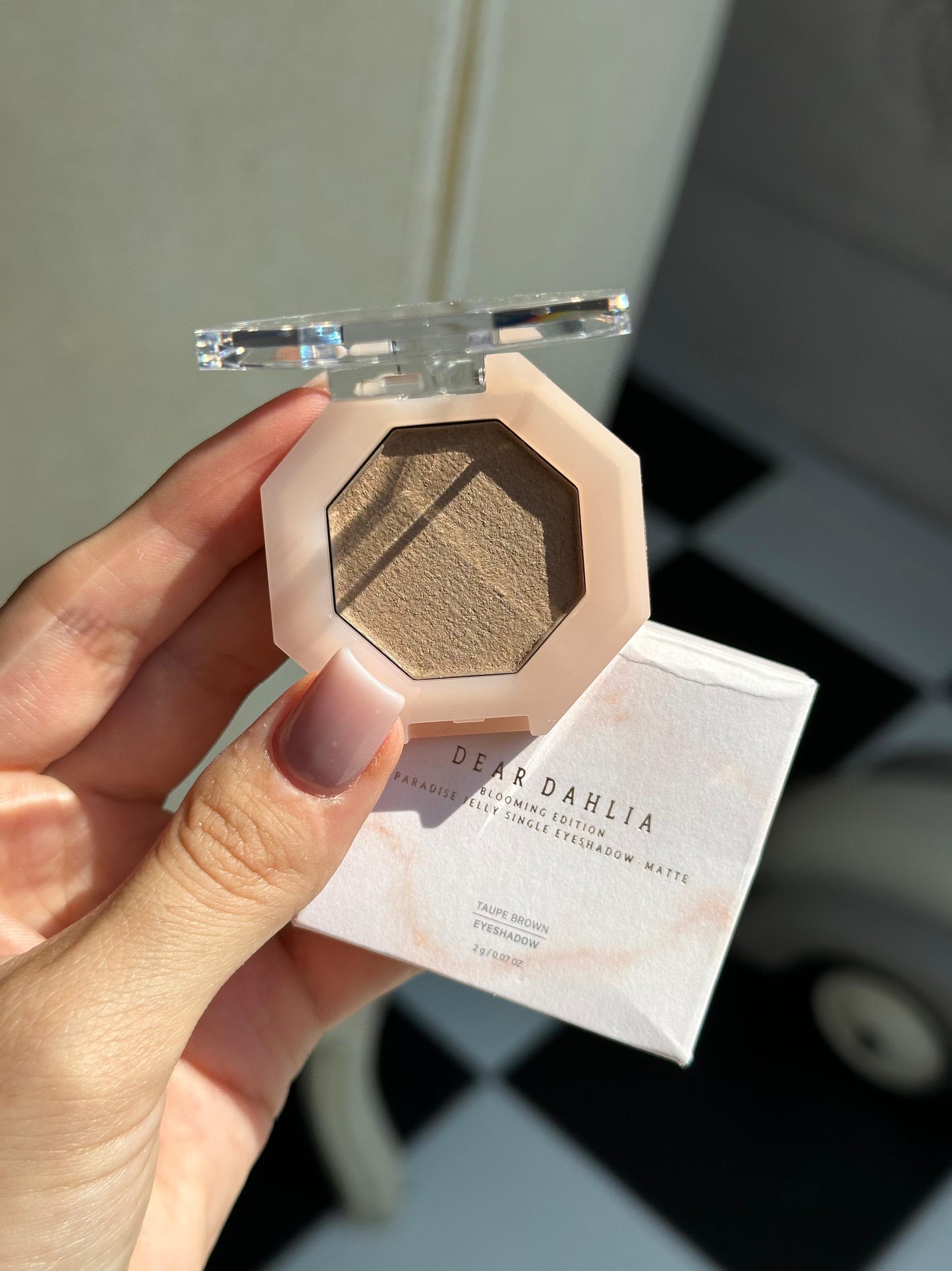 DEAR DAHLIA Blooming Edition - Taupe Brown
Paradise Jelly Single Eyeshadow - Matte