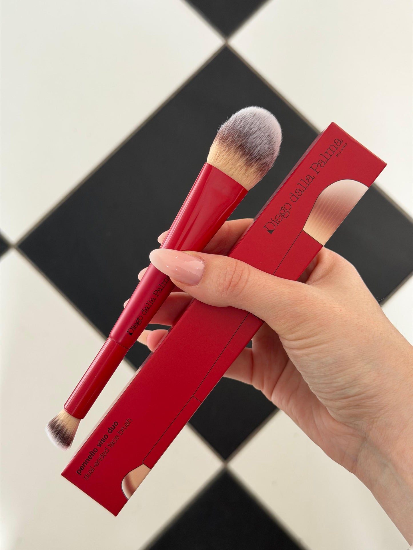 DIEGO DALLA PALMA Dual-Ended Face Brush