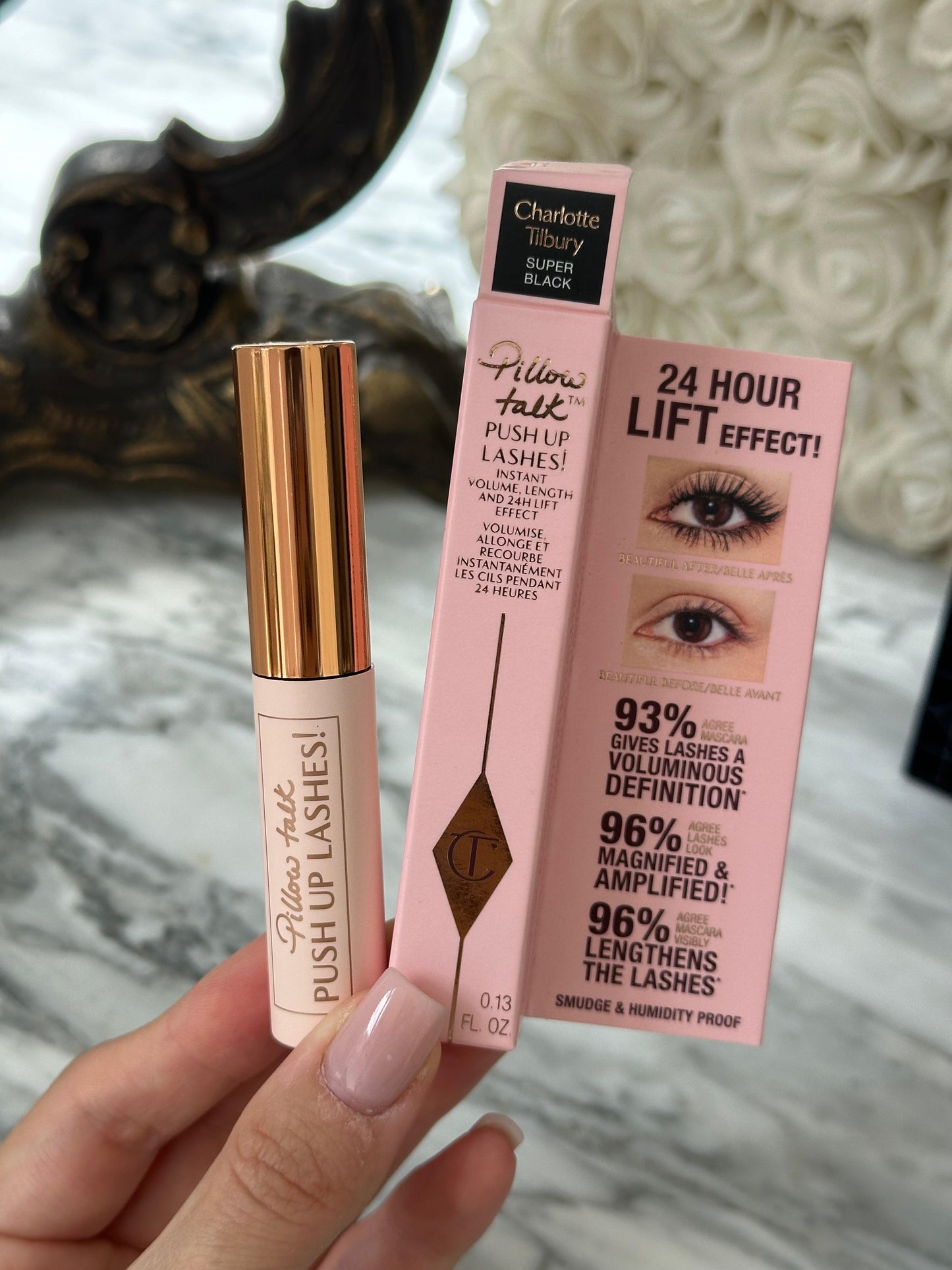 CHARLOTTE TILBURY Pillow Talk Push Up Lashes! Instant Volume Mascara Length And 24H Lift Effect