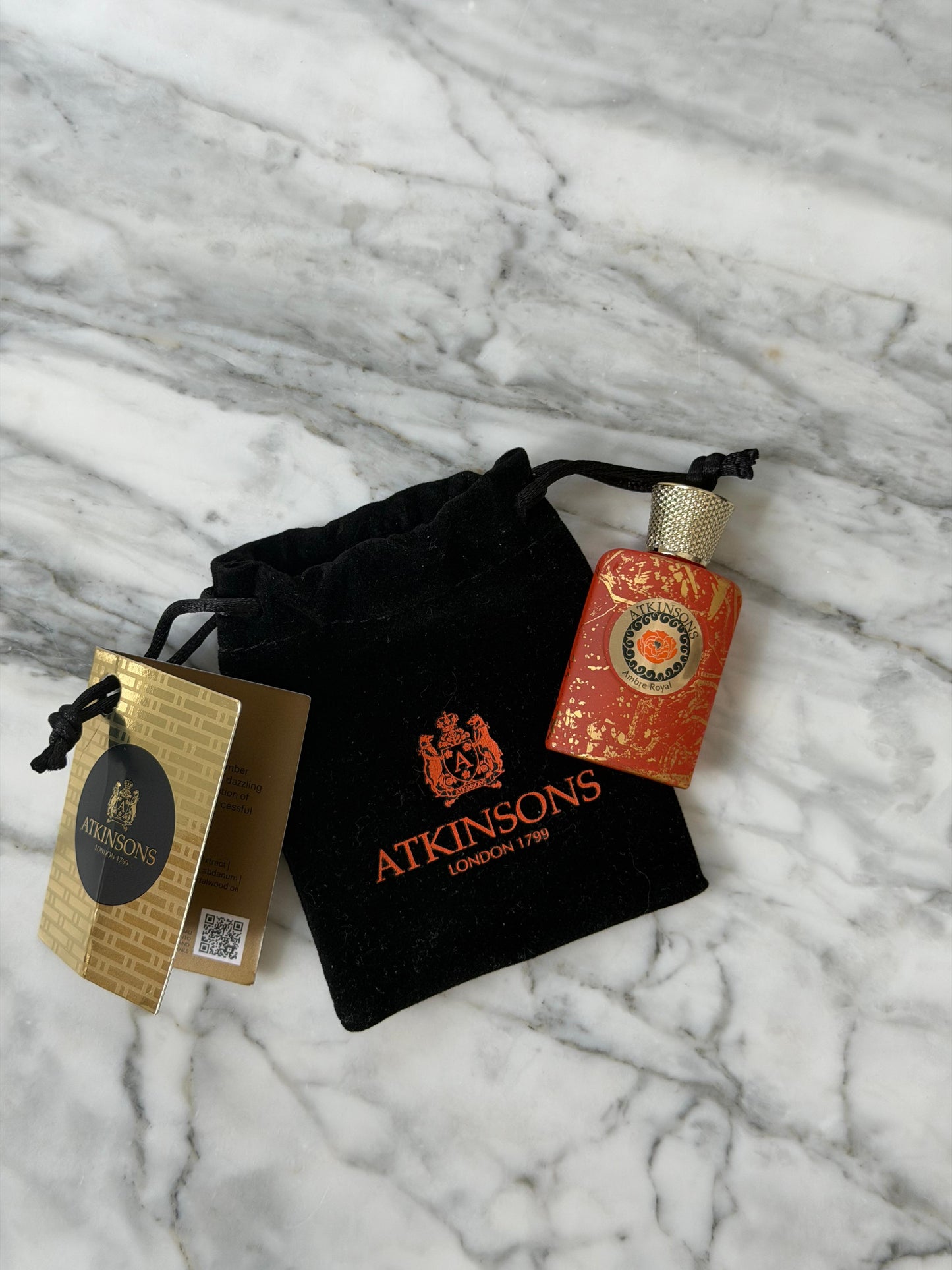 ATKINSONS Ambre Royal Eau De Parfum Intense - Travel Size