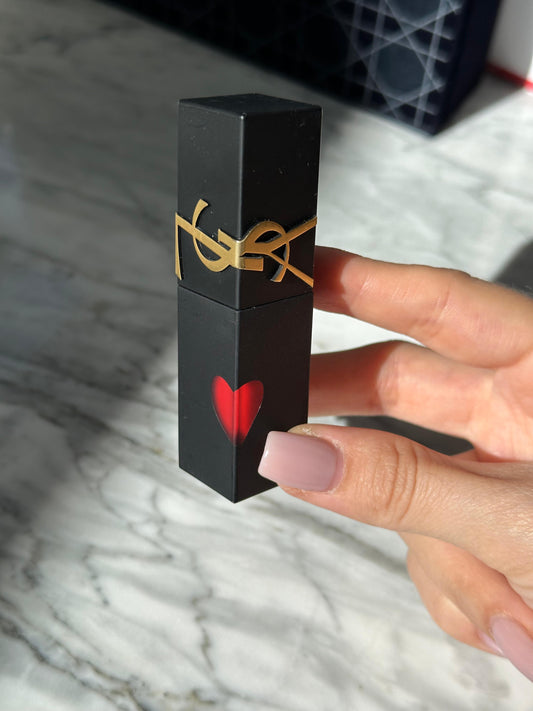 YSL Vinyl Cream Lip Stain Red - High Shine Longwear