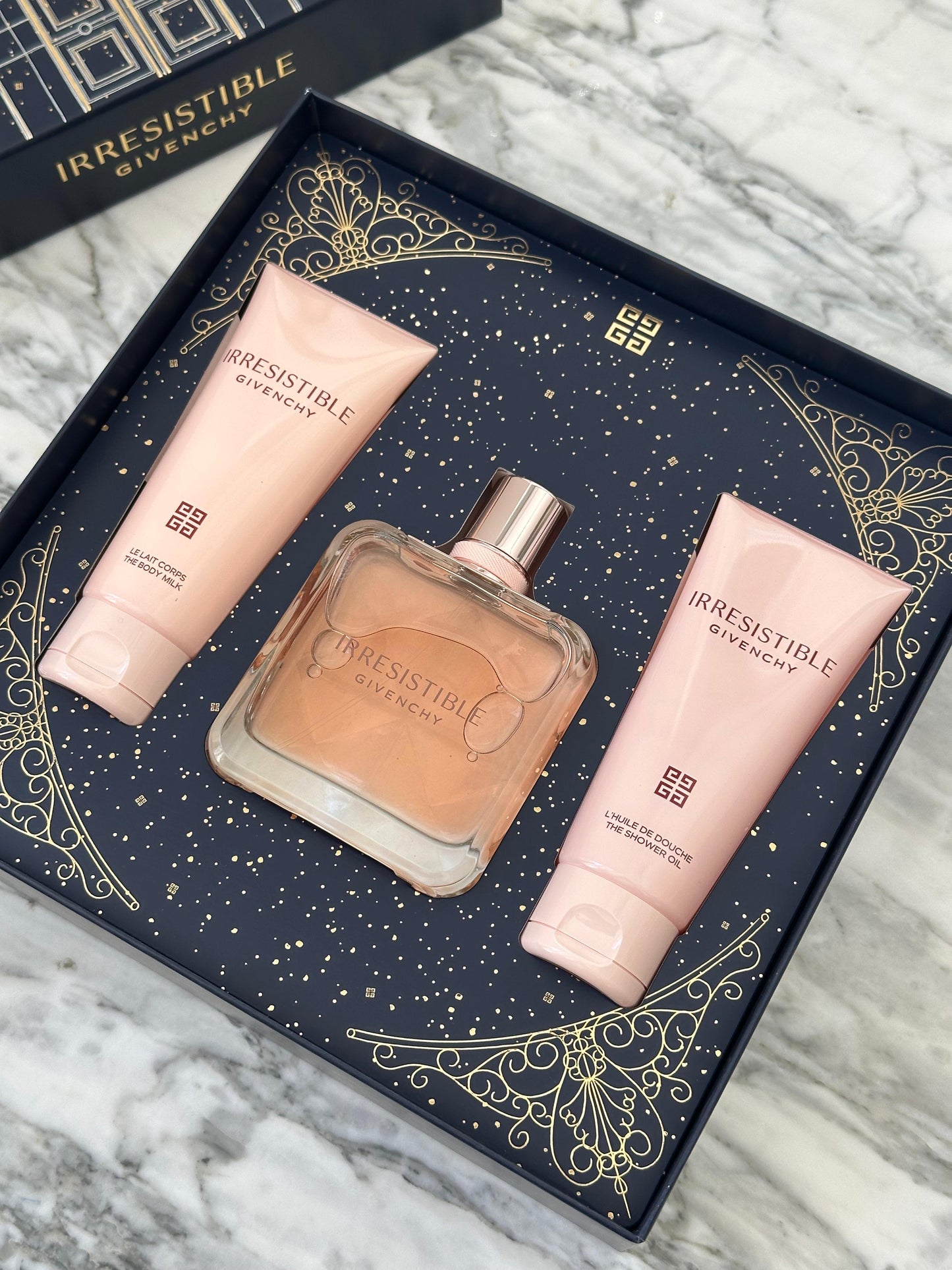 GIVENCHY Irresistible Eau De Parfum 80ml Gift Set (Body Milk 75ml + Shower Oil 75ml)
