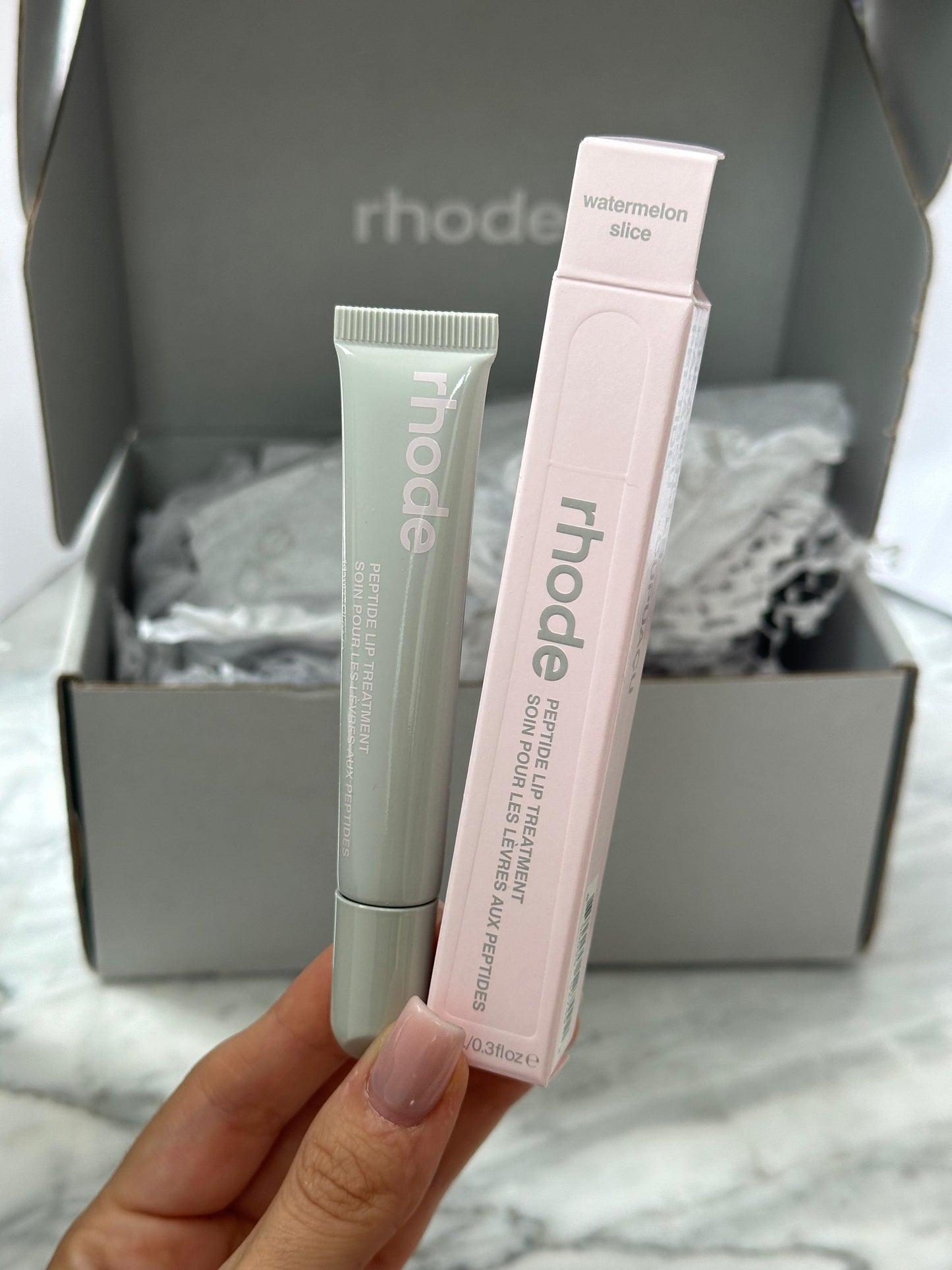 RHODE Peptide Lip Tint
The Tinted Lip Layer - Watermelon Slice