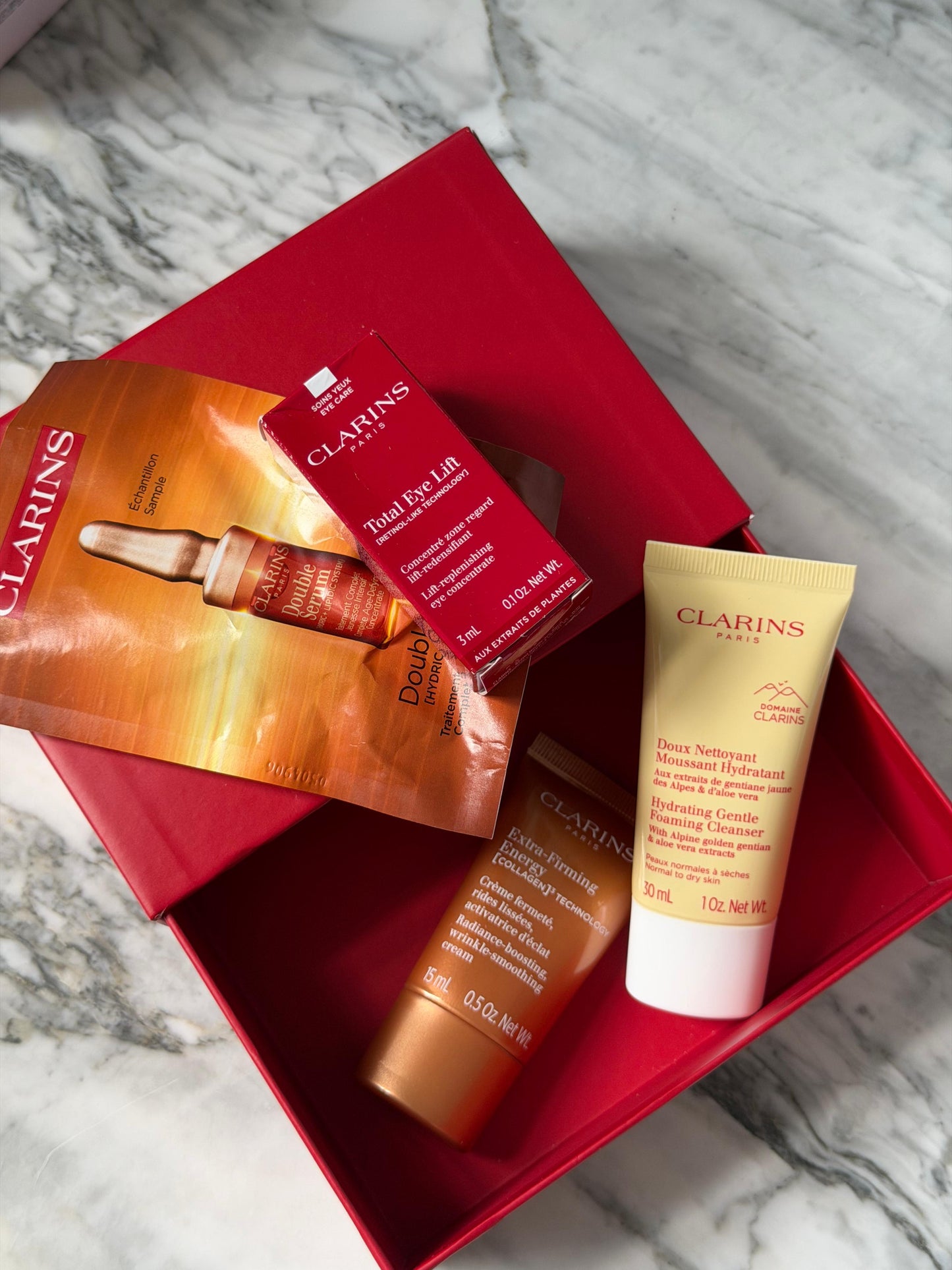 CLARINS Energy & Glow Beauty Box Skincare Set