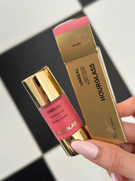 HOURGLASS Unreal Liquid Blush - Whim
All Day, Weightless Wear - Natural Finish