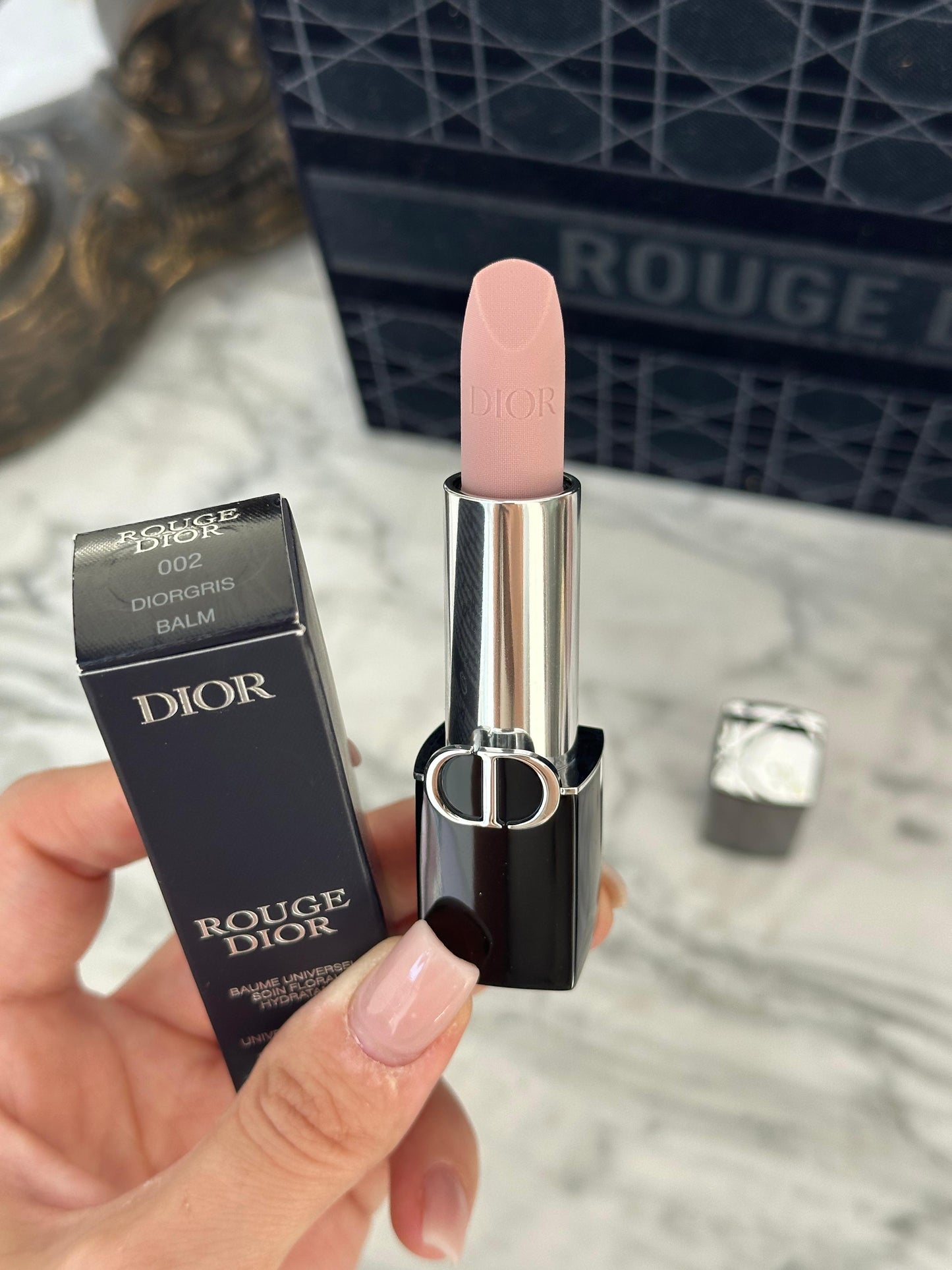DIOR Rouge (New)
Lipstick Satin, Matte, Velvet (002) Hydrating Floral Lip Care - Long Wear