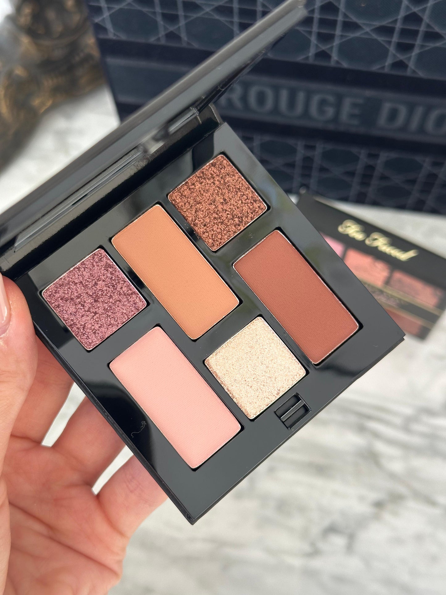 TOO FACED Born This Way Mini Eye Shadow Palette - Warm Ember Nudes
