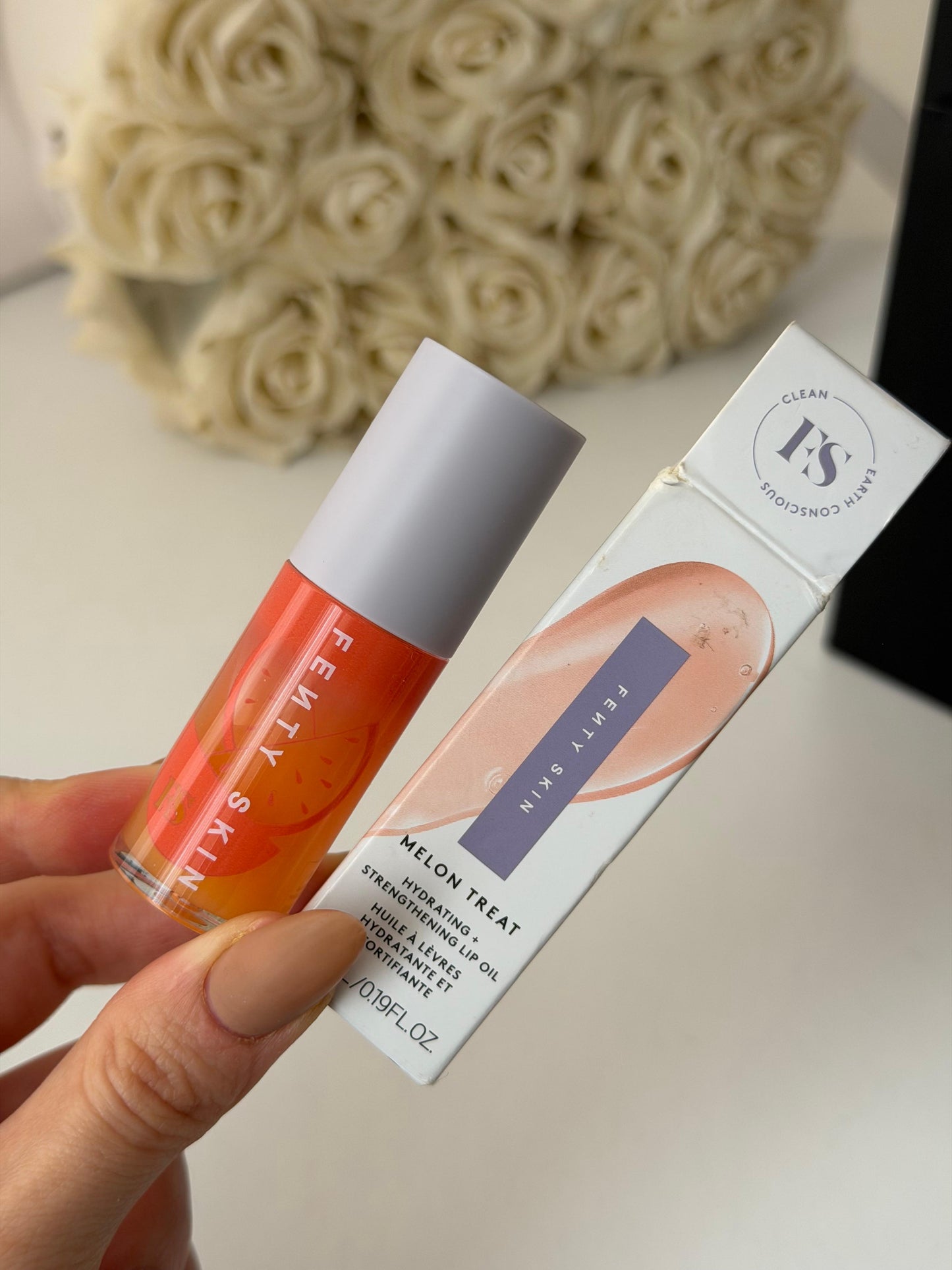 FENTY SKIN Hydrating And Strengthening Lip Oil - Melon Treat