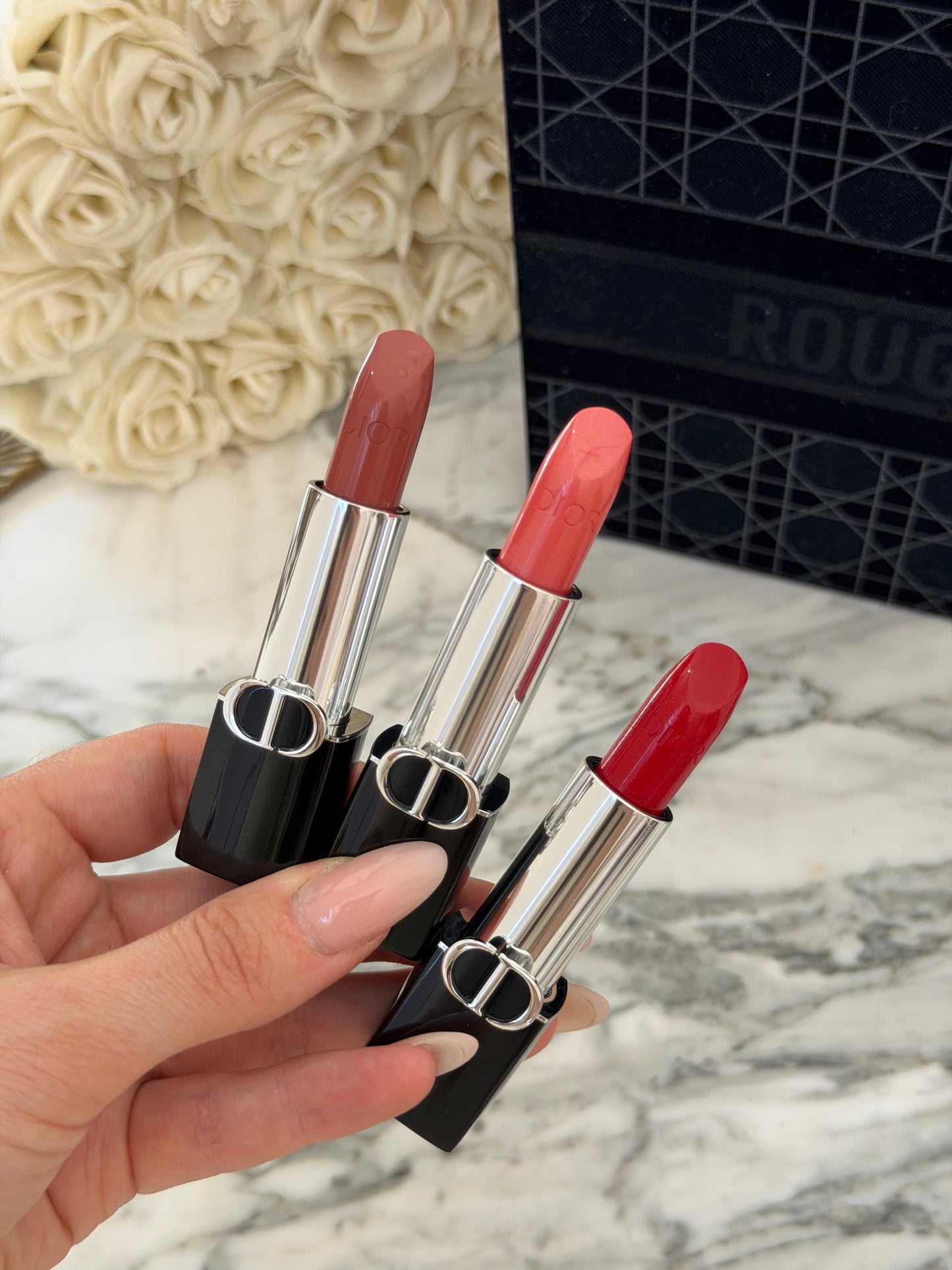 DIOR Rouge (New)
Lipstick Satin, Matte, Velvet (080) Hydrating Floral Lip Care - Long Wear