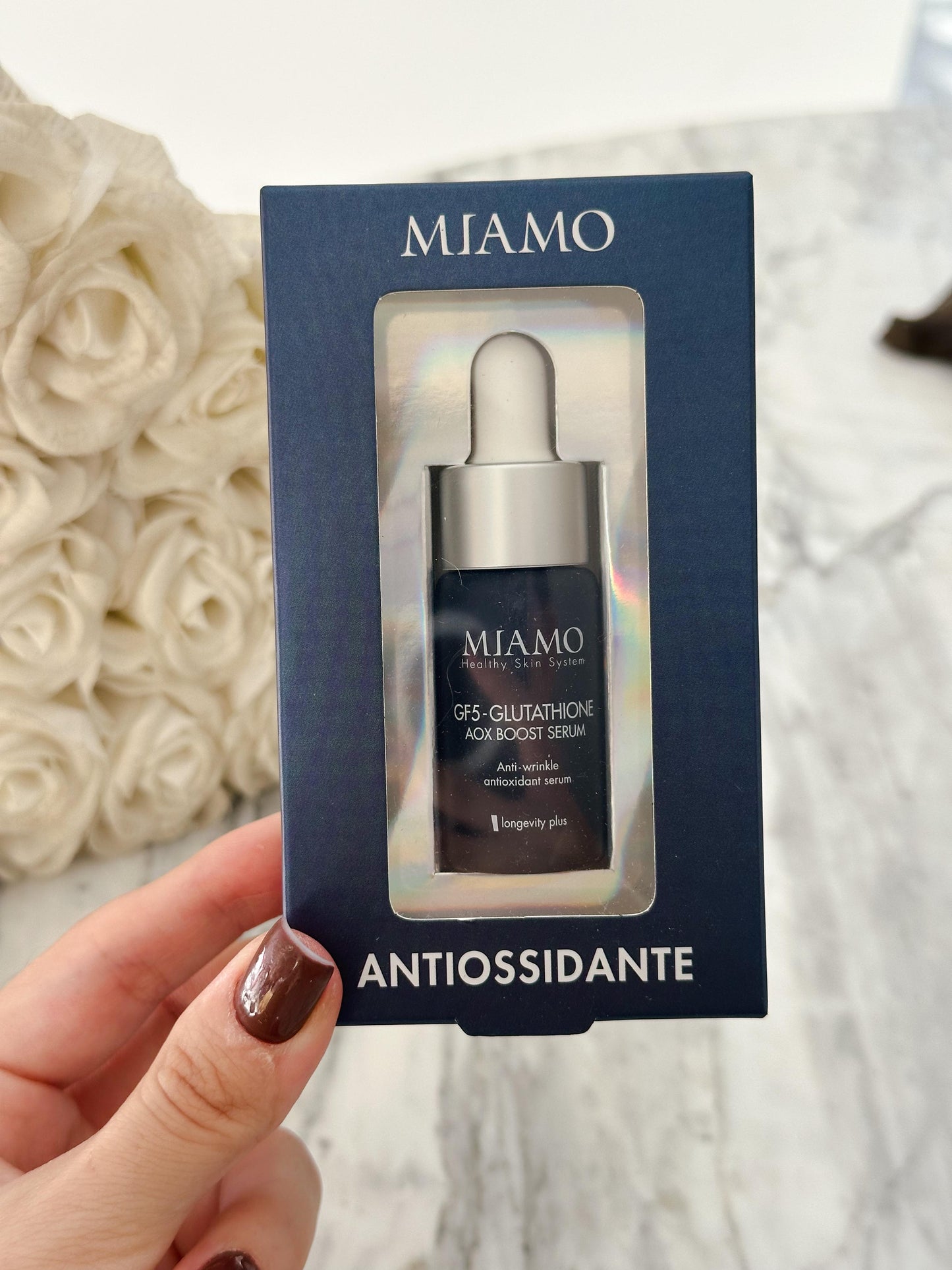MIAMO Antiossidante GF5-Glutathione
Aox Boost Serum Anti-Wrinkle