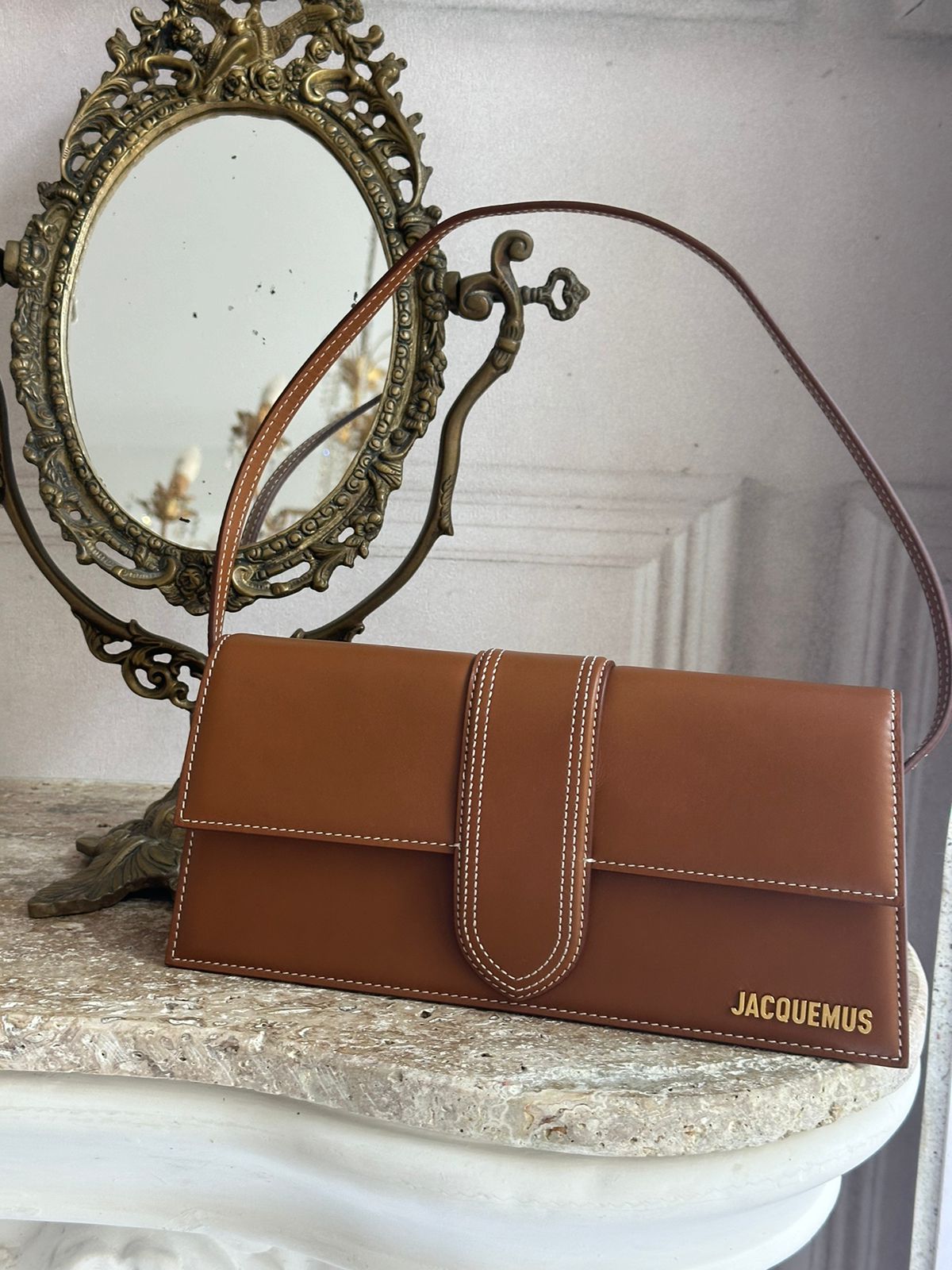 JACQUEMUS Bags Le Bambino Long - Light Brown 2