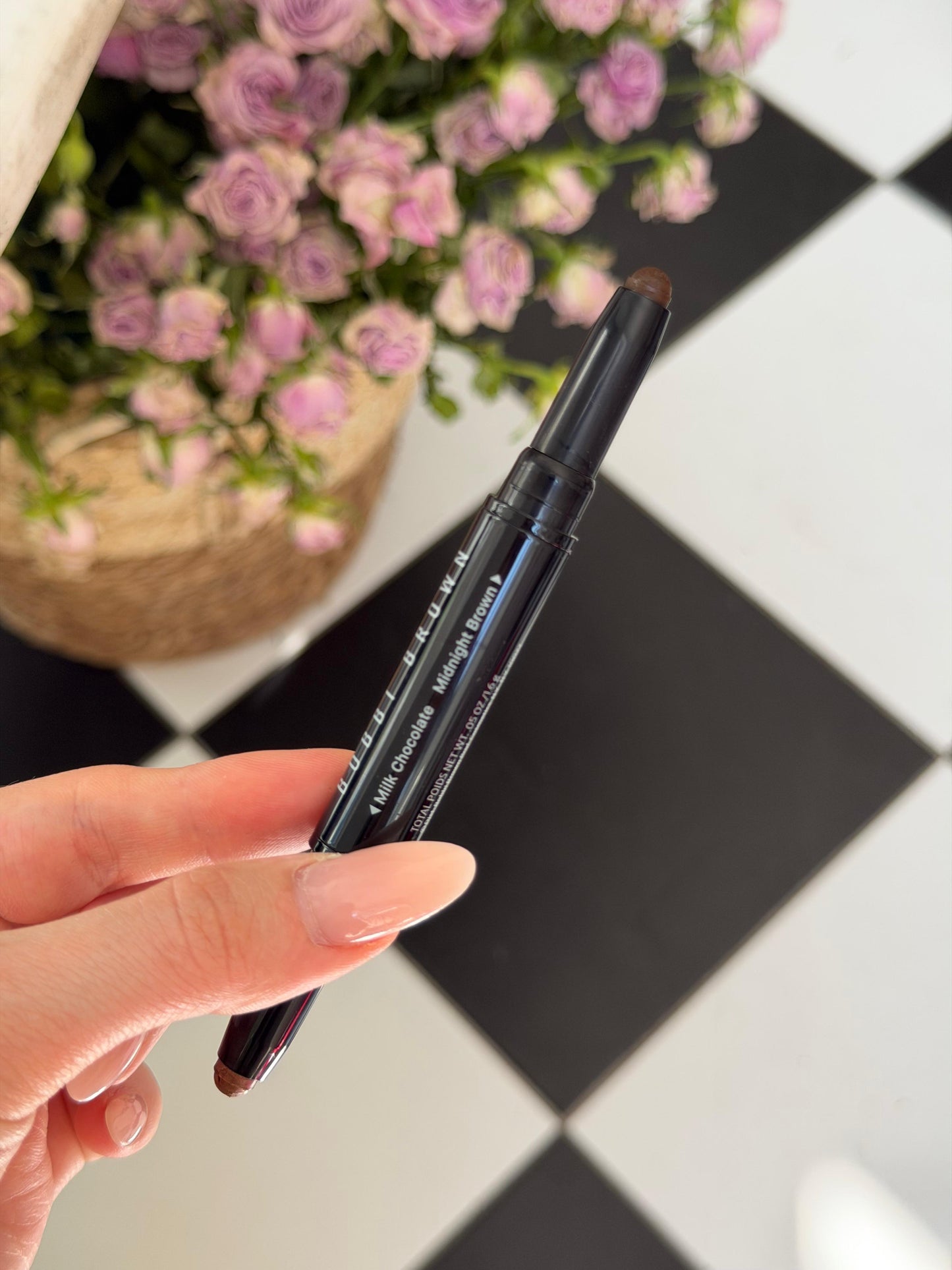BOBBI BROWN Dual-Ended Long-Wear Cream EyeShadow Stick - Milk Chocolate/Midnight Brown