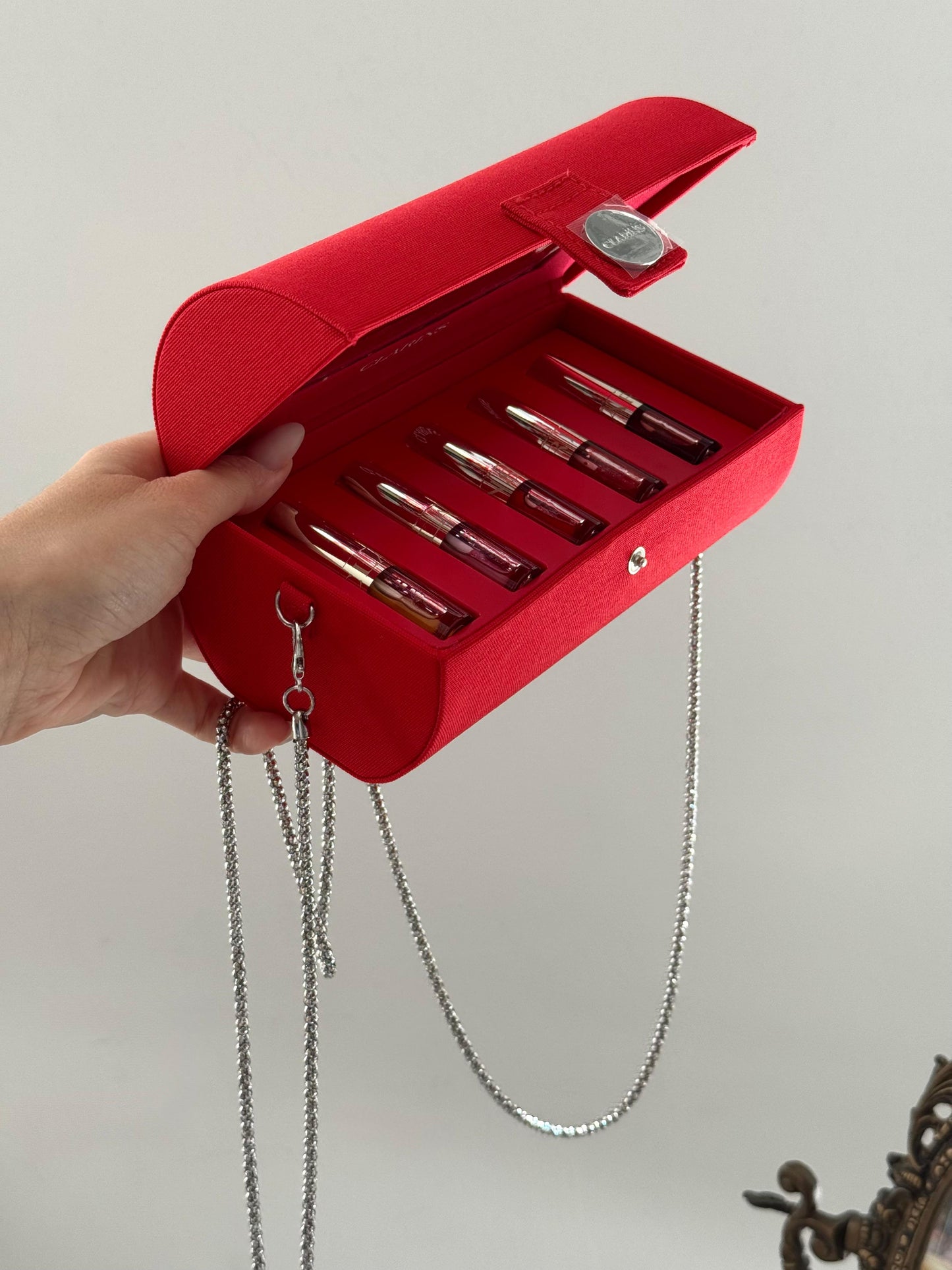 CLARINS Lip Comfort Bag Oil Set