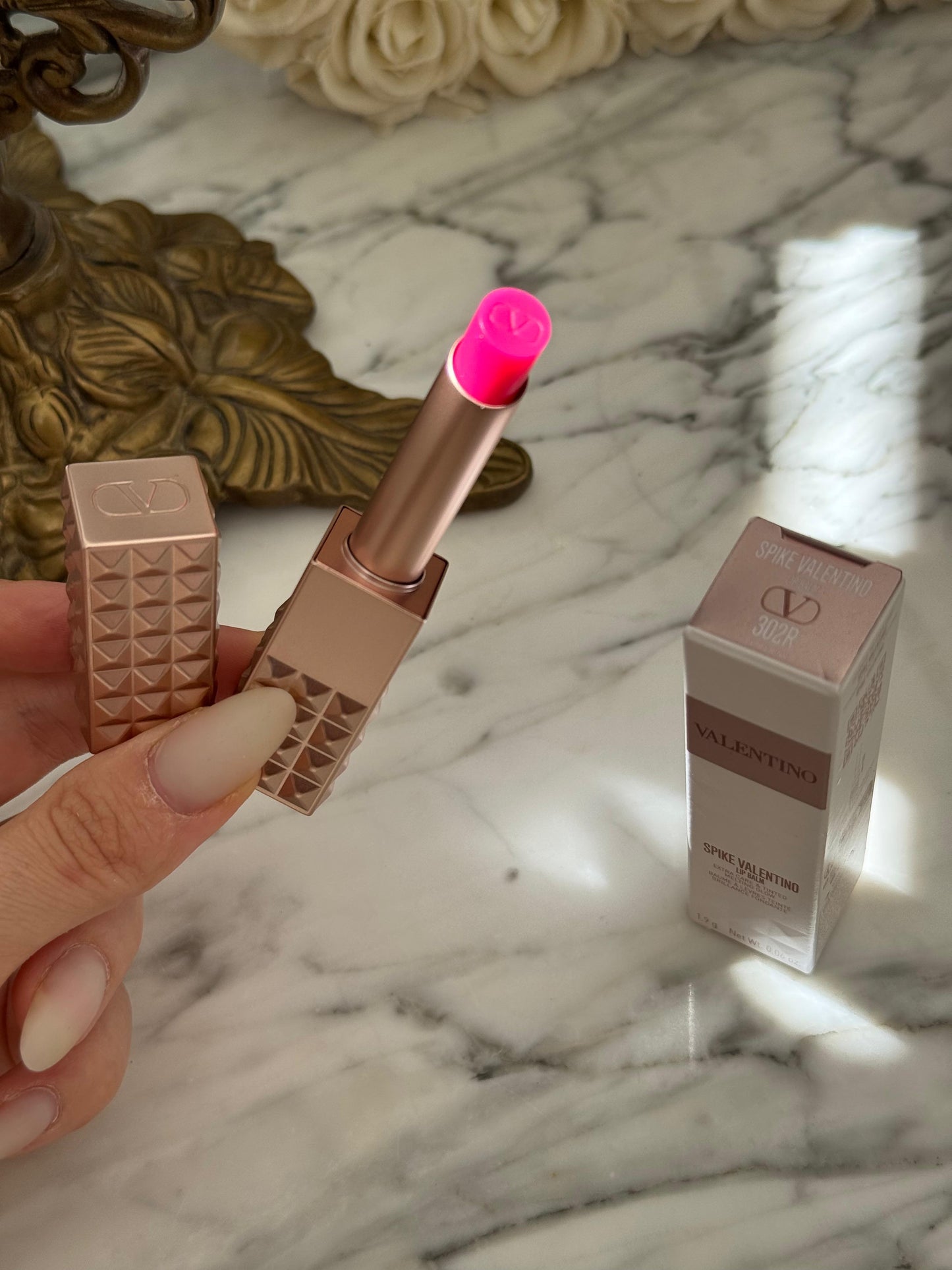 VALENTINO Spike Valentino Lip Balm - Extra Pink