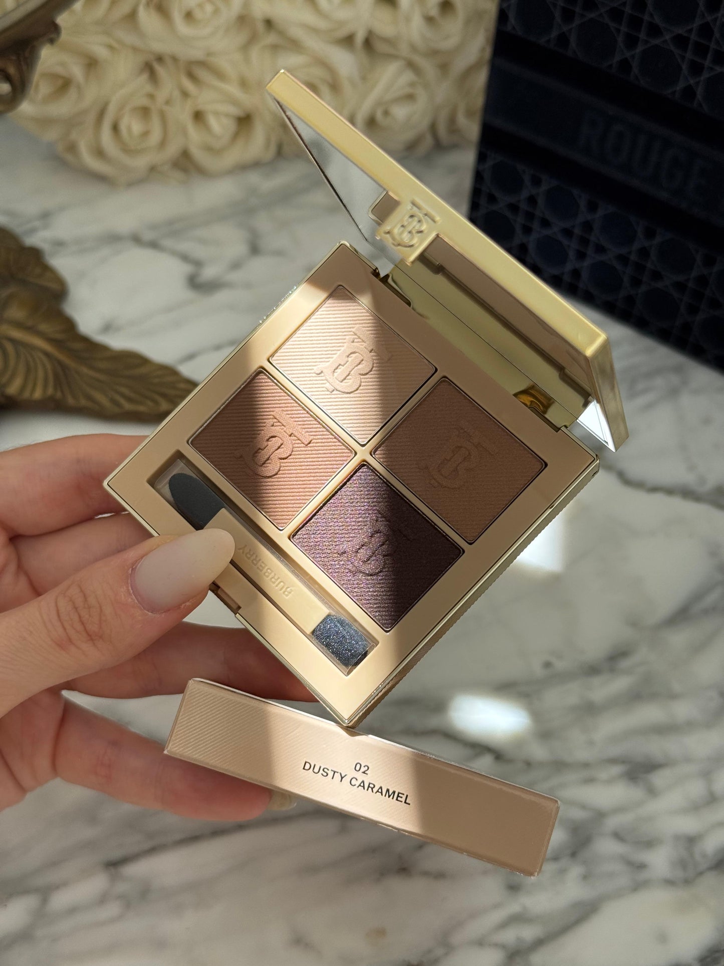 BURBERRY Eye Quad Eyeshadow Palette - Dusty Caramel