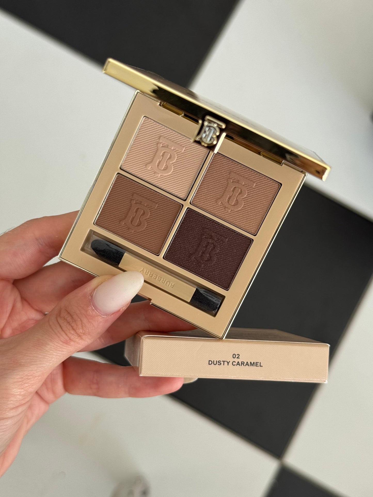 BURBERRY Eye Quad Eyeshadow Palette - Dusty Caramel