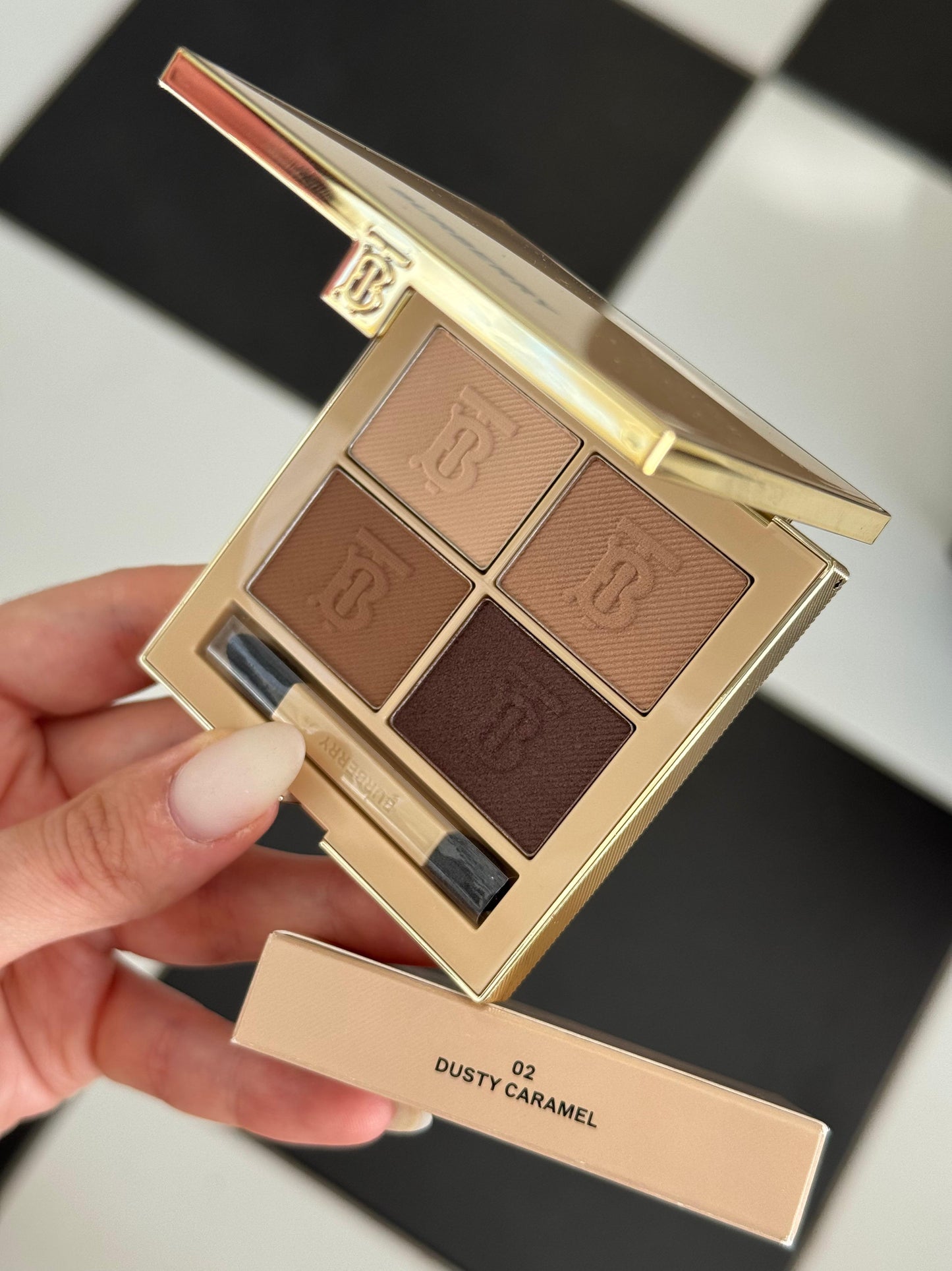 BURBERRY Eye Quad Eyeshadow Palette - Dusty Caramel
