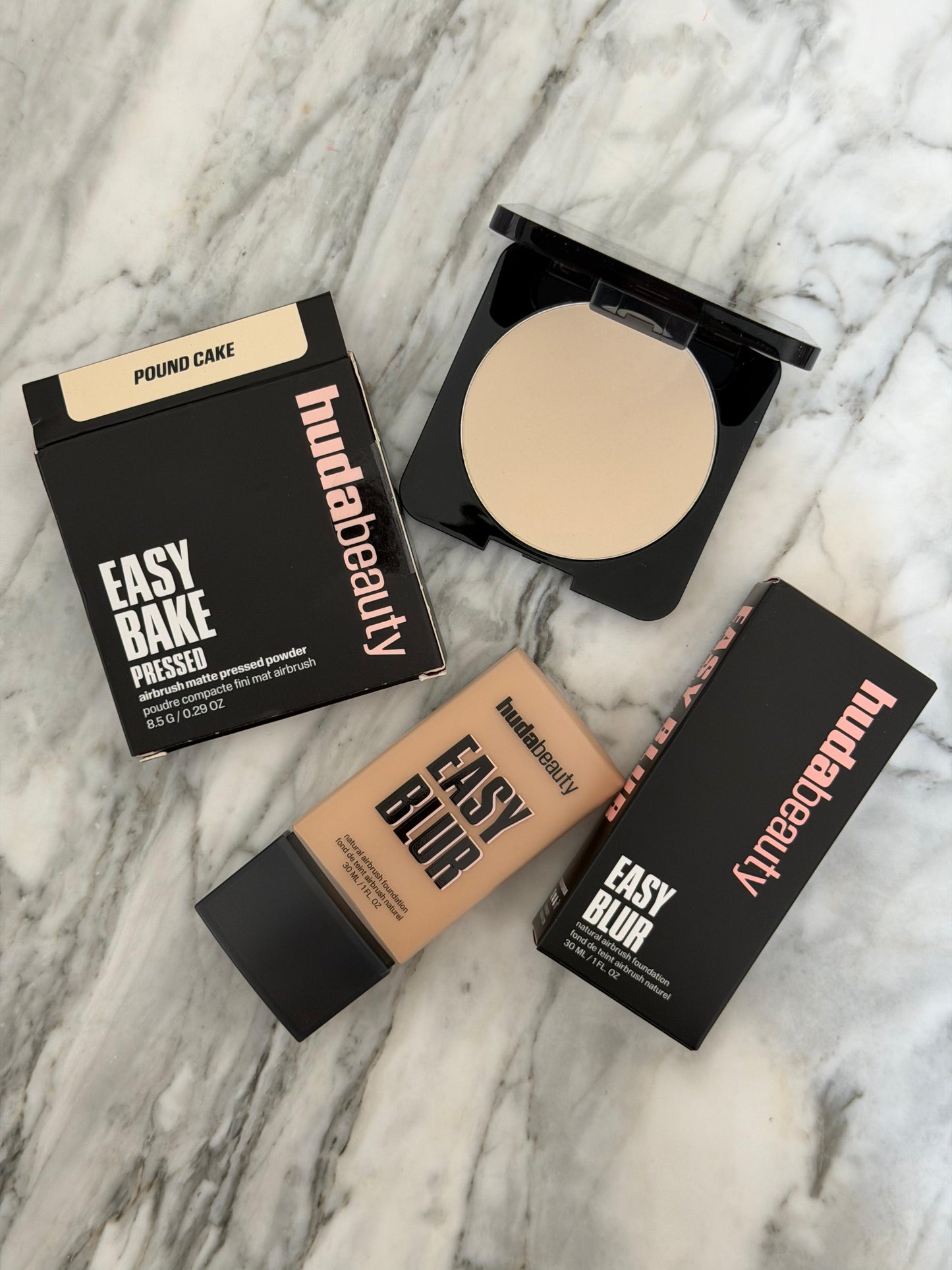 HUDA BEAUTY Easy Bake Airbrush Matte Pressed Powder - Pound Cake