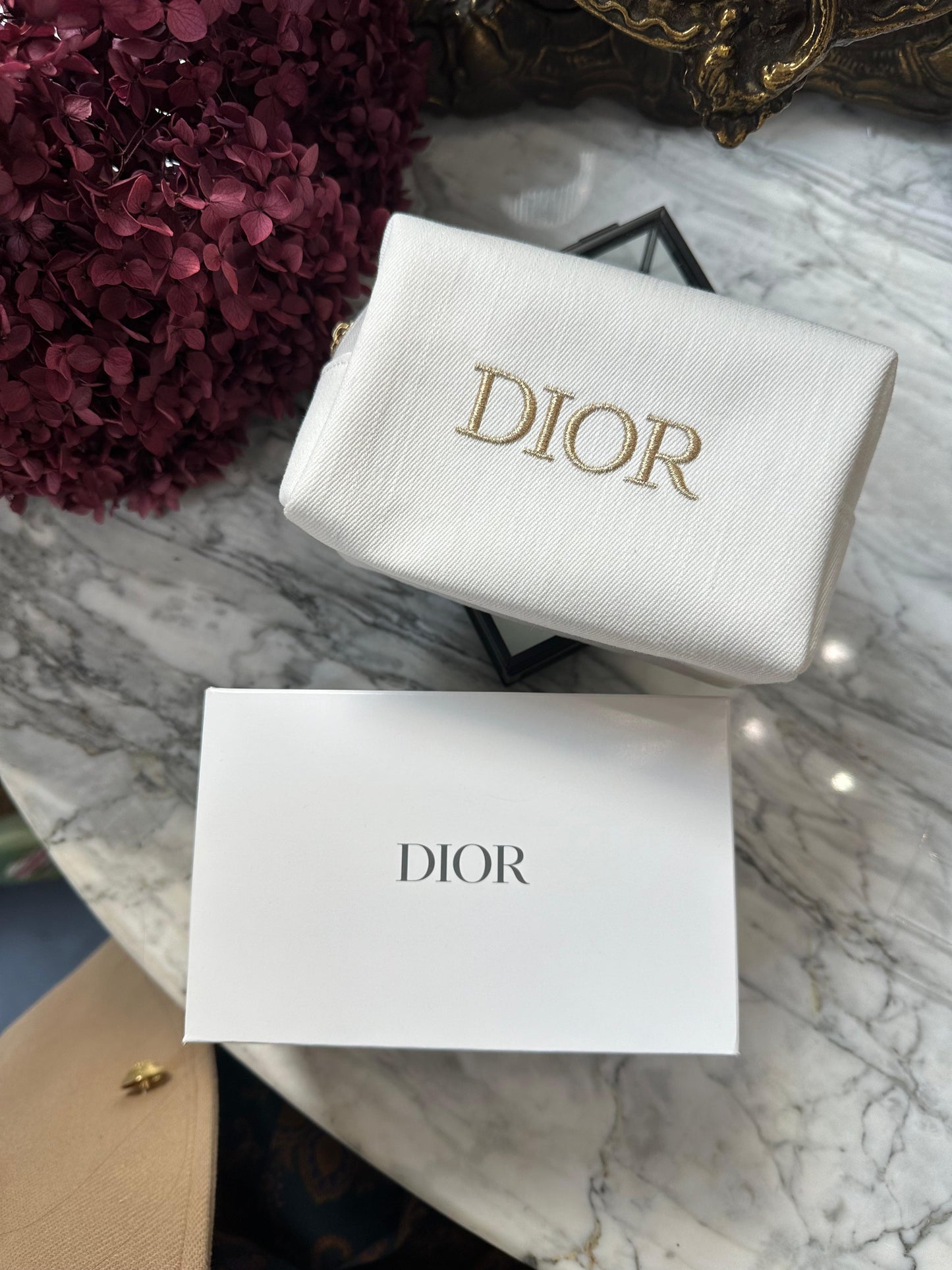 DIOR Beige Pouch