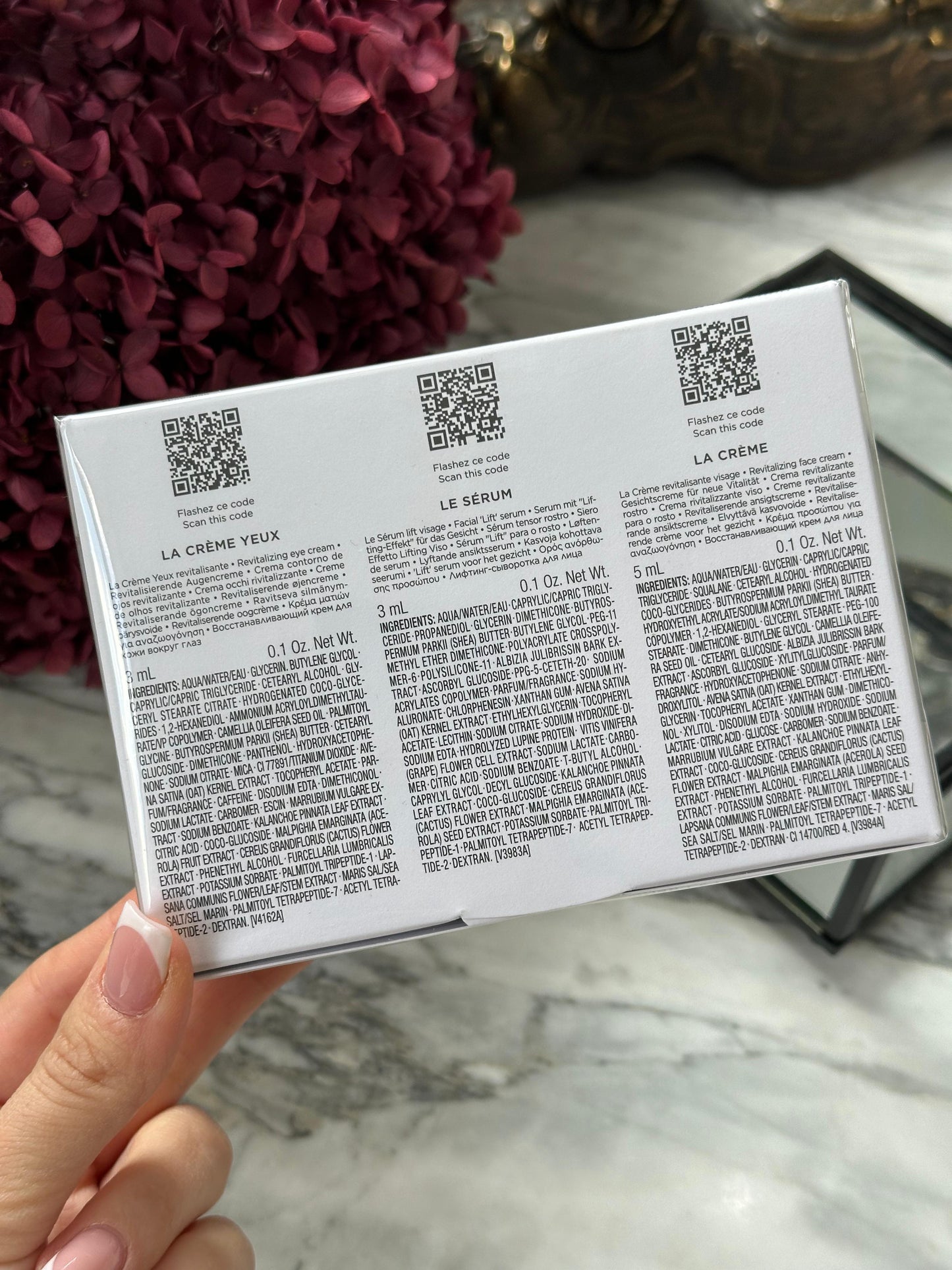 CLARINS Precious Eye Cream, Serum, Cream 3 in 1 Mini Set