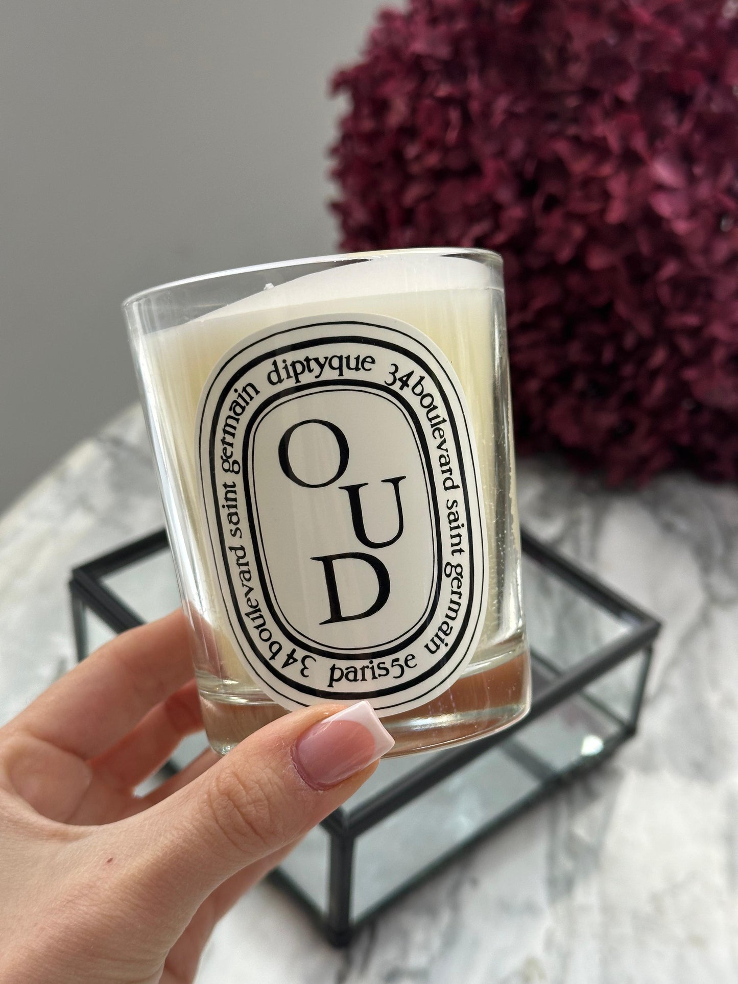 DIPTYQUE Bougie Oud Scented Candle - The Herbarium of Trees