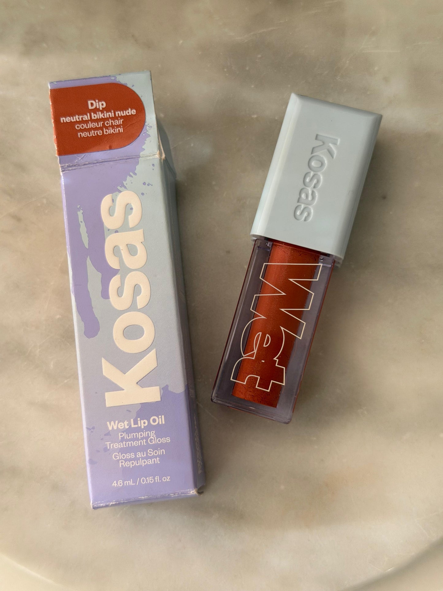KOSAS Wet Lip Oil Gloss - Bikini Nude
Plumping Peptide Lip Treatment