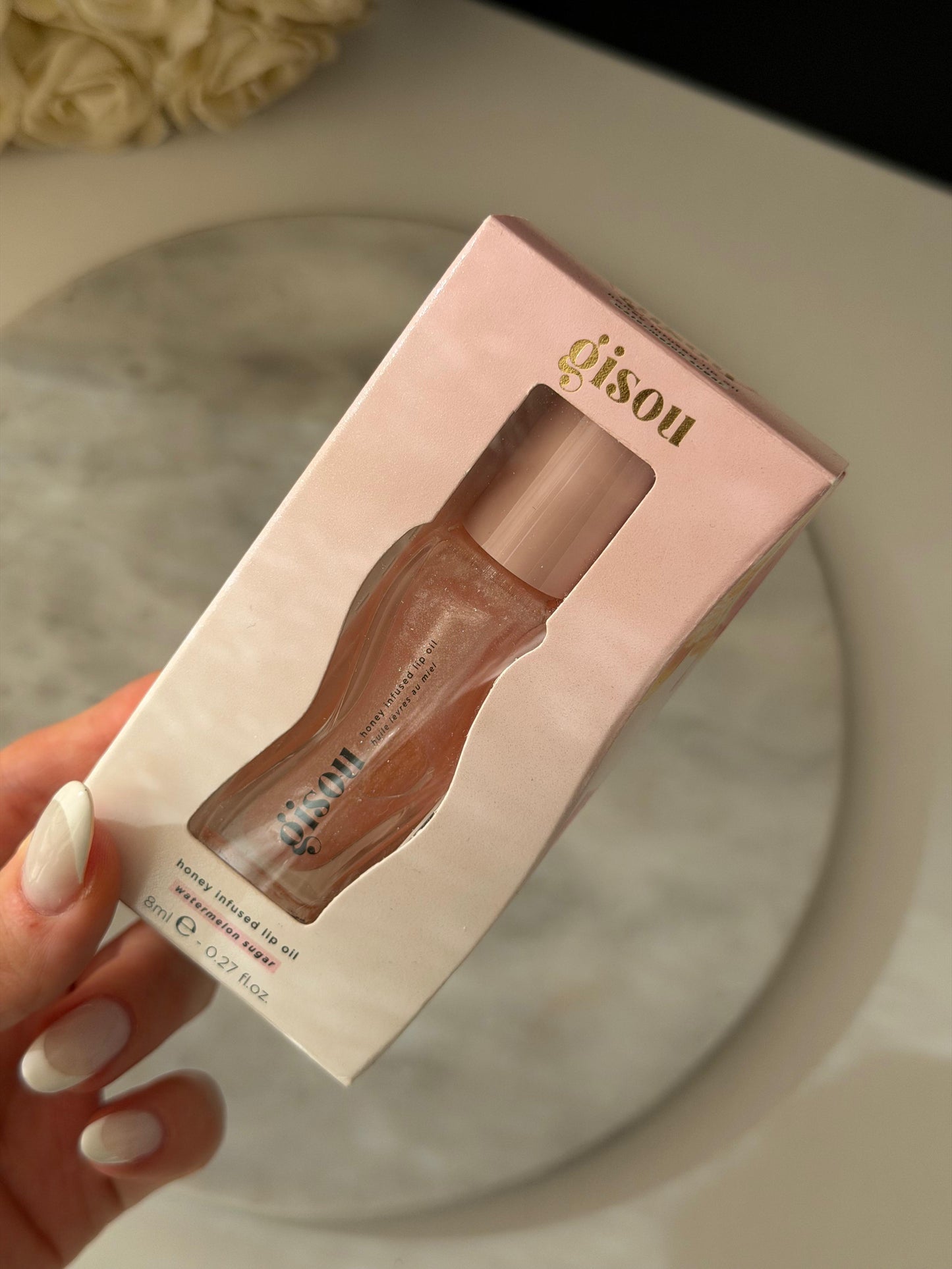 GISOU Honey Infused Hydrating Lip Oil - Watermelon Sugar