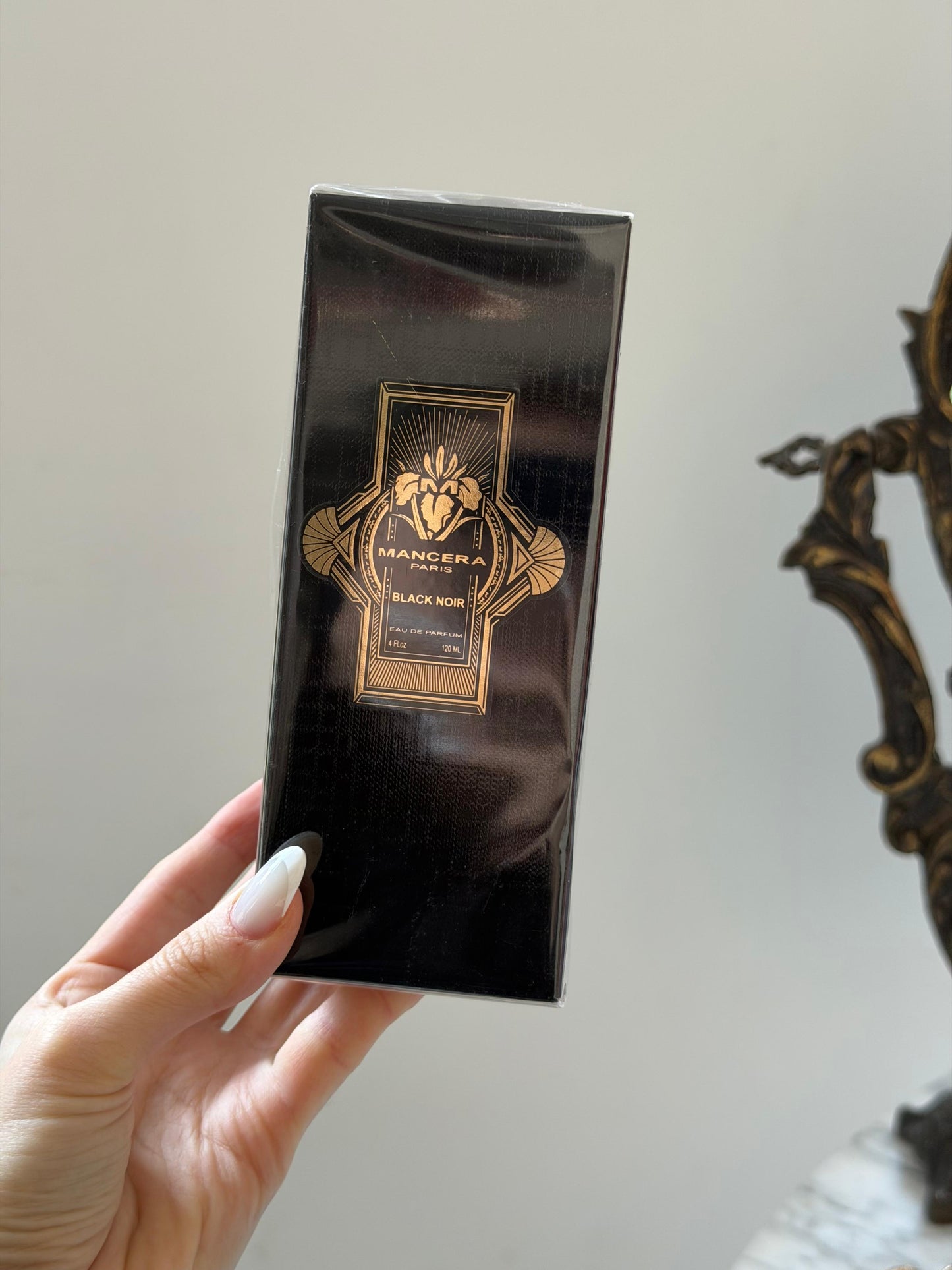 MANCERA Black Noir Eau De Parfum For Men - Leathery, Oriental