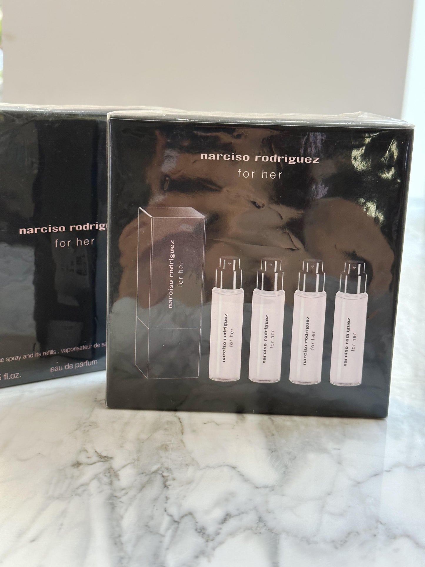 NARCISO RODRIGUEZ For Her Eau De Parfum Spray Set 4x15ml