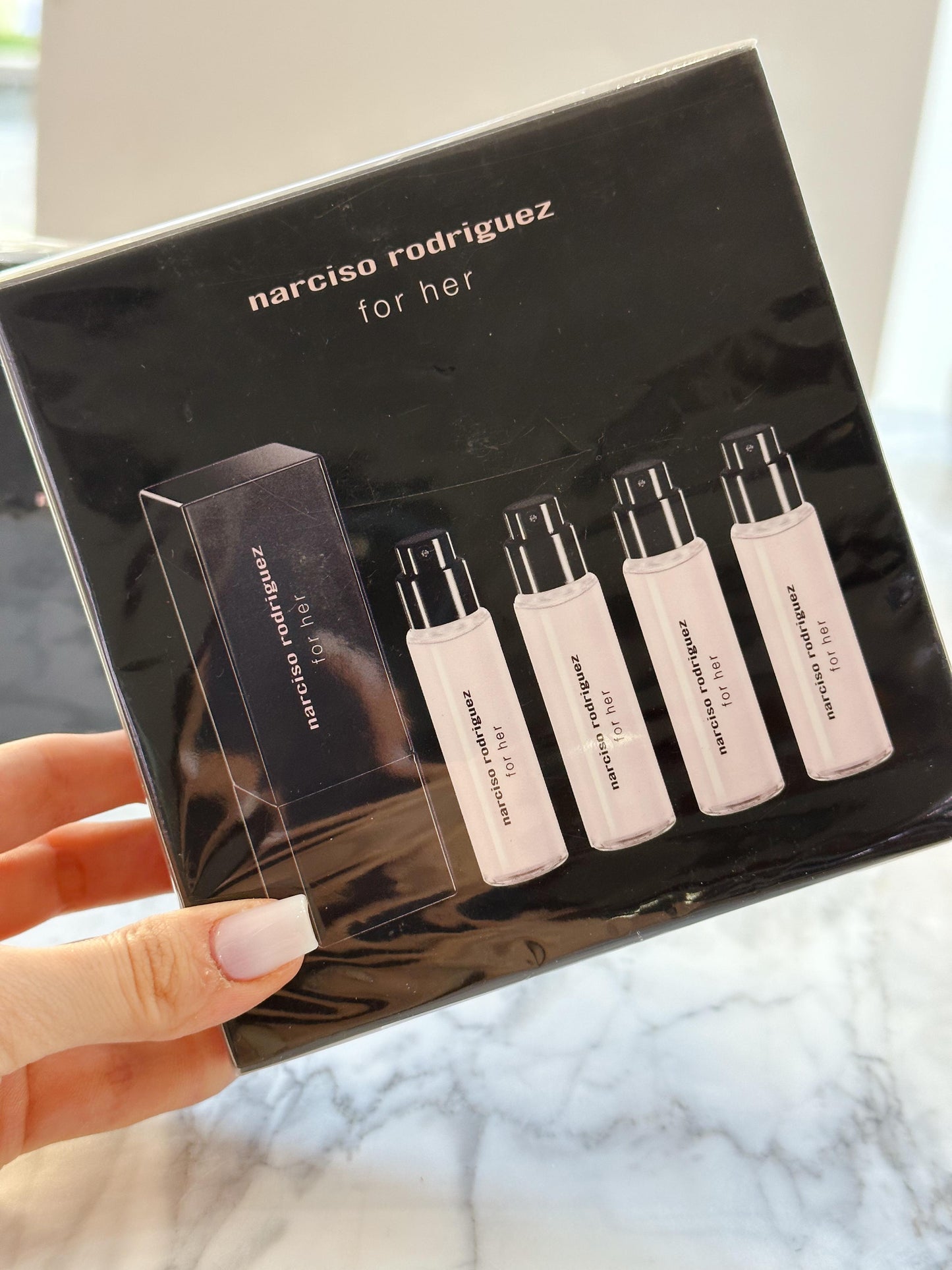 NARCISO RODRIGUEZ For Her Eau De Parfum Spray Set 4x15ml