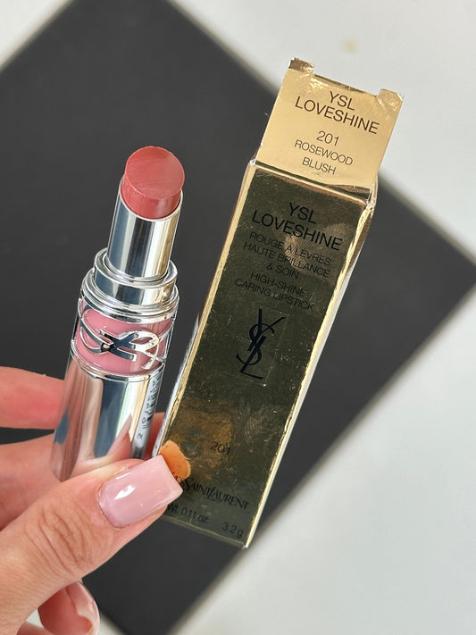 YSL Loveshine High-Shine Caring Lipstick (201)