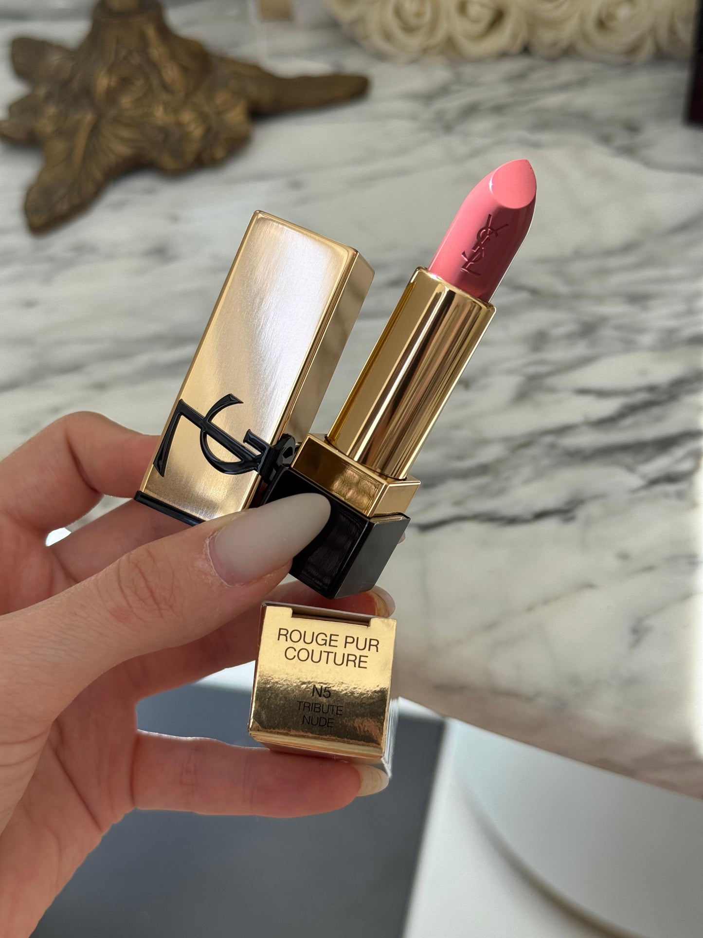YSL Rouge Pur Couture Satin Colour Lipstick (N5)
Long-Lasting Comfort Smoothing Lip Care