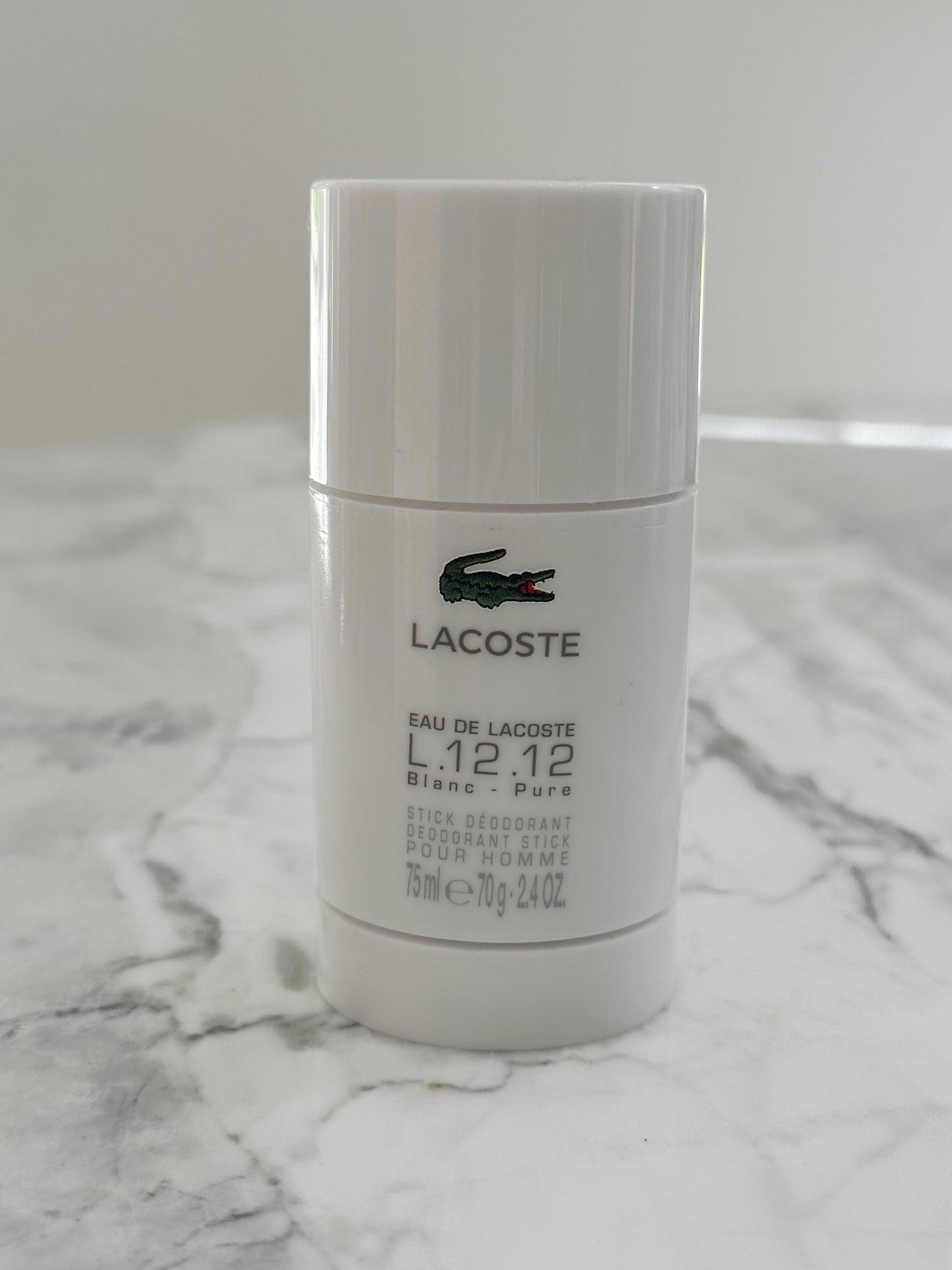 LACOSTE Eau de Lacoste L.12.12 Blanc - Deodorant Stick For Men
