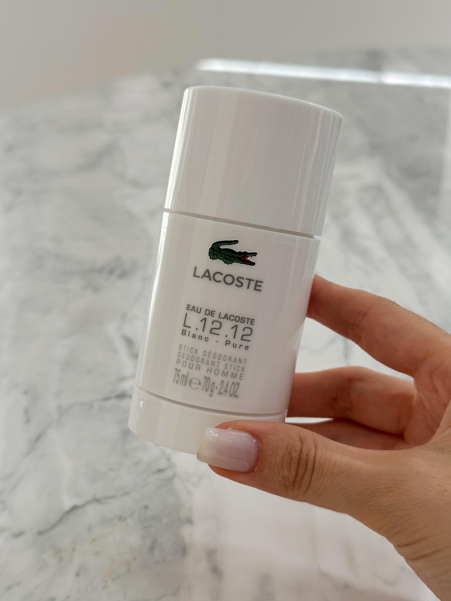 LACOSTE Eau de Lacoste L.12.12 Blanc - Deodorant Stick For Men