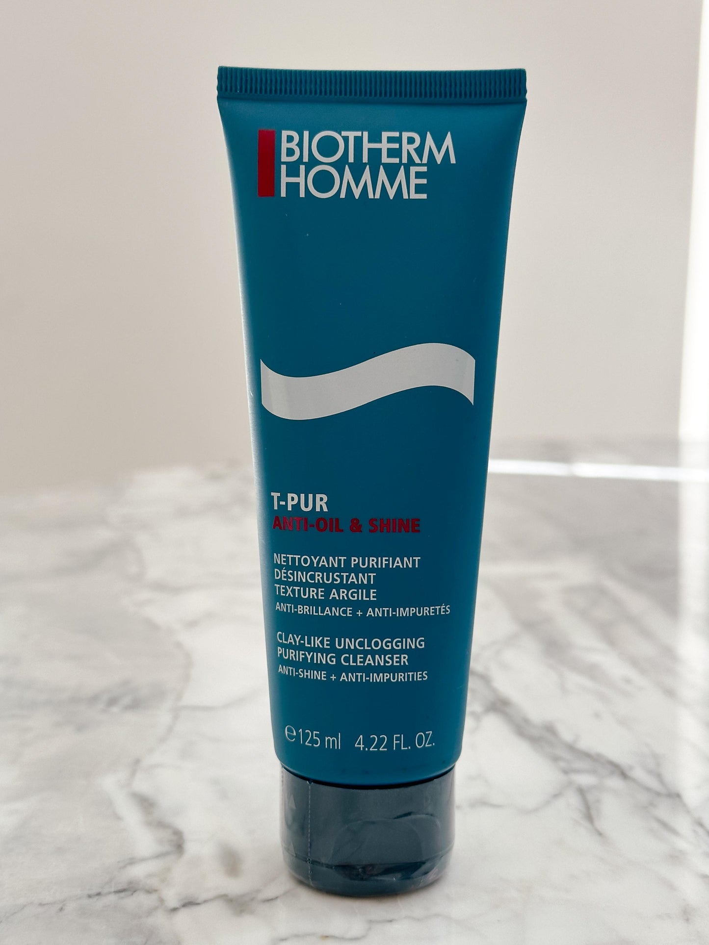 BIOTHERM T-Pur Anti-Oil & Shine - Homme T-pur Unclogging Purifying Cleanser