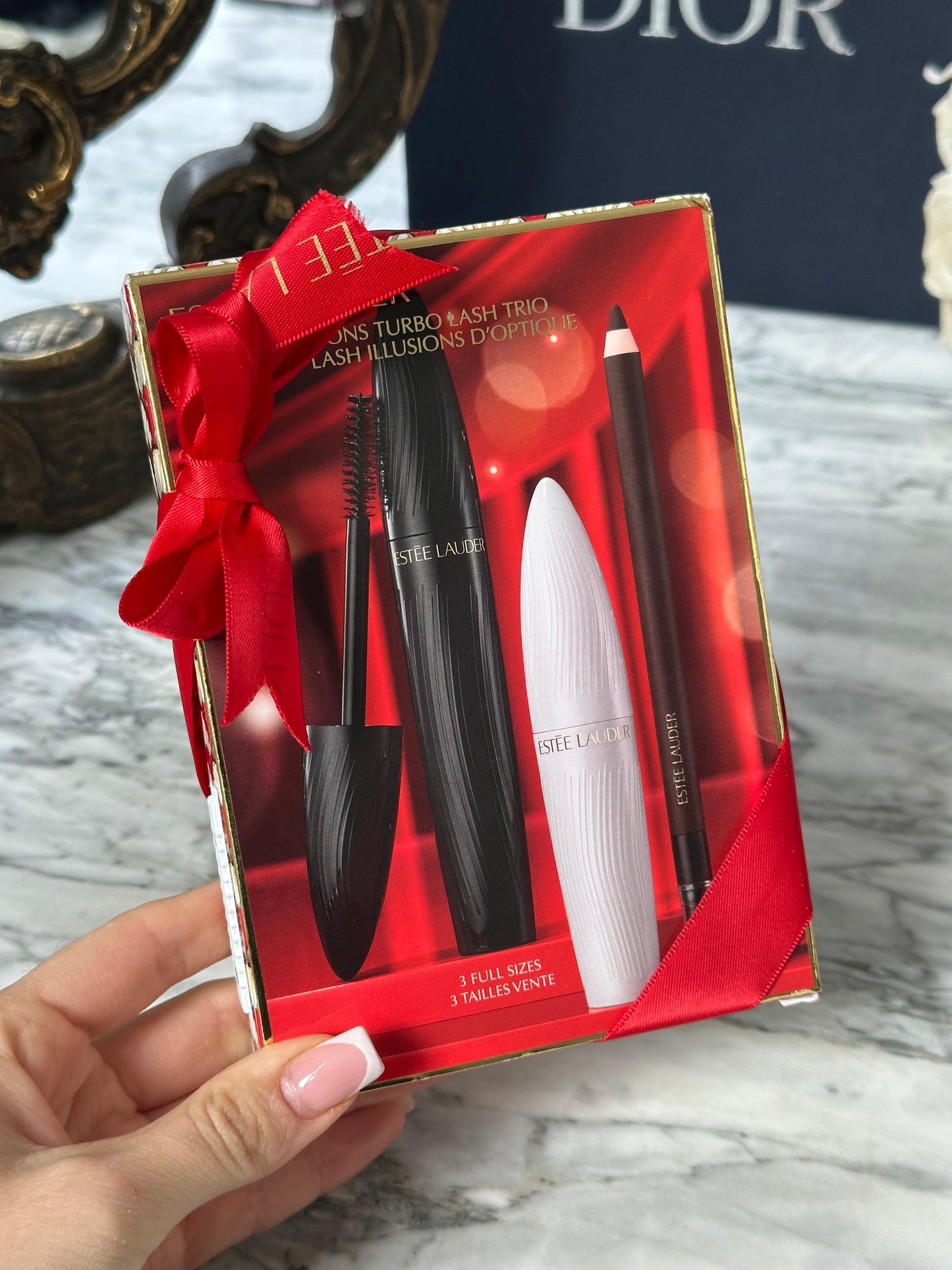 ESTÉE LAUDER Optical Illusions Turbo Lash Trio - Holiday Mascara Full Size Gift Set