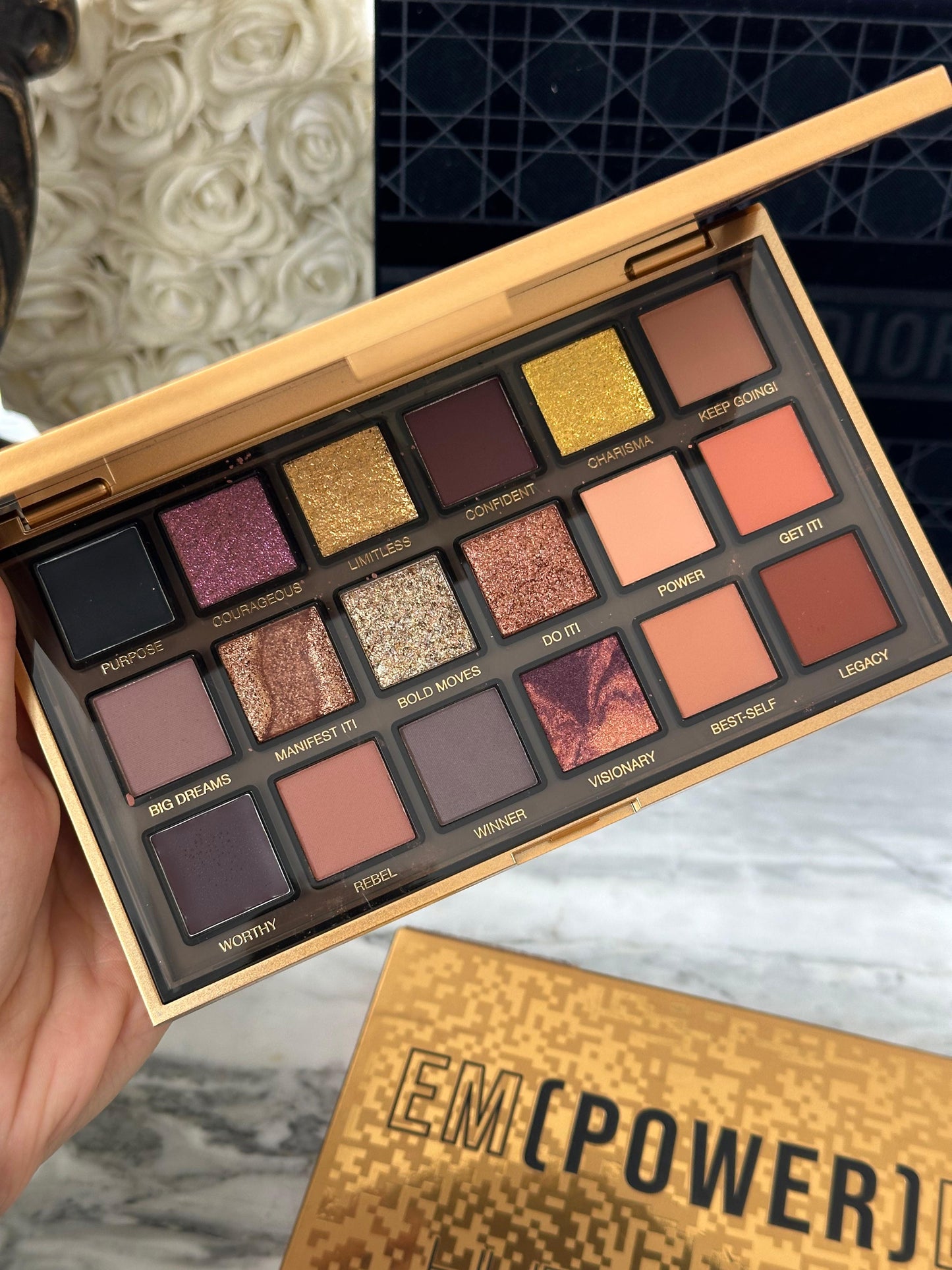 HUDA BEAUTY
Empowered Eyeshadow Palette
