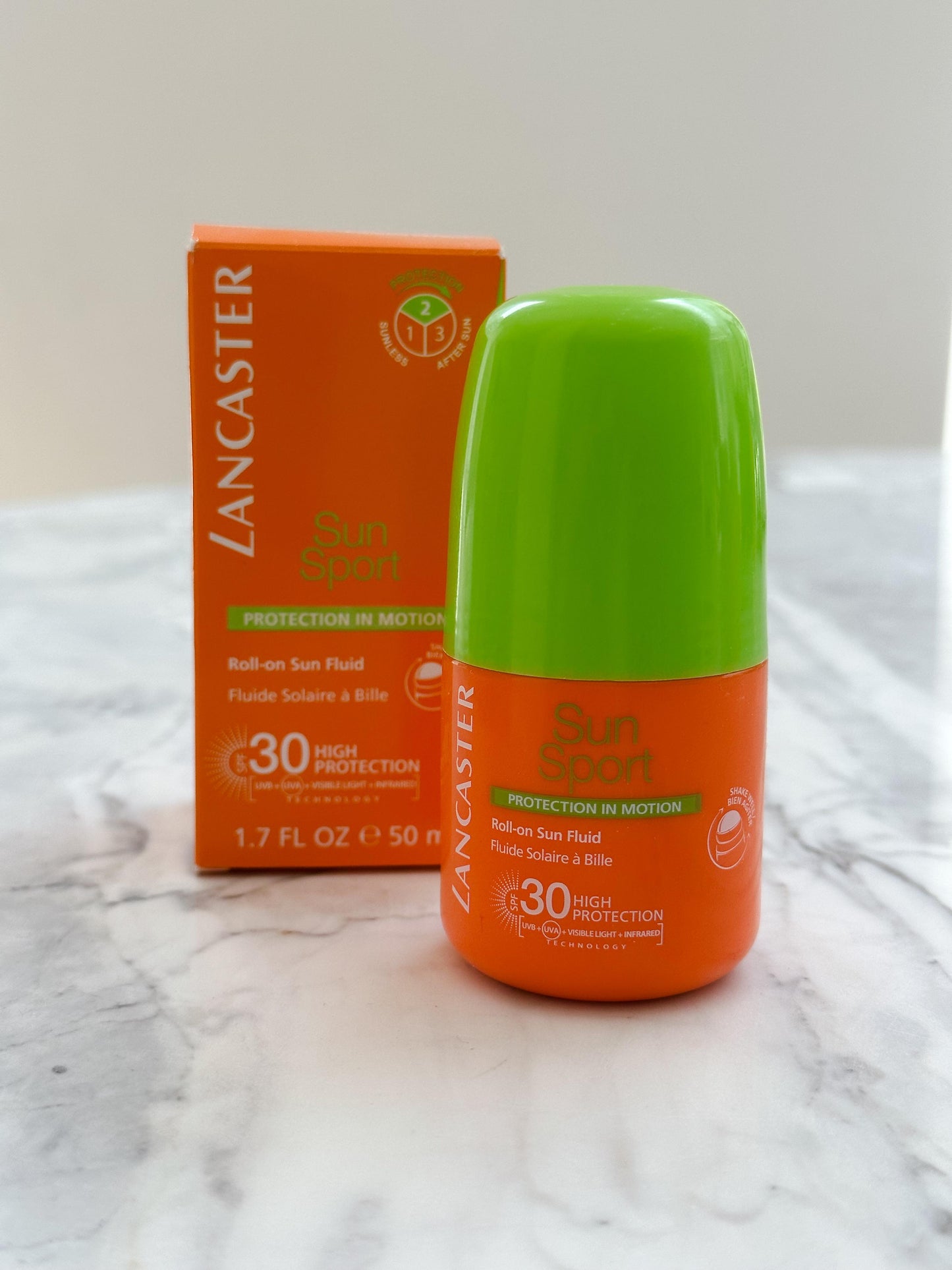 LANCASTER Sun Sport Roll-On Sun Fluid SPF30