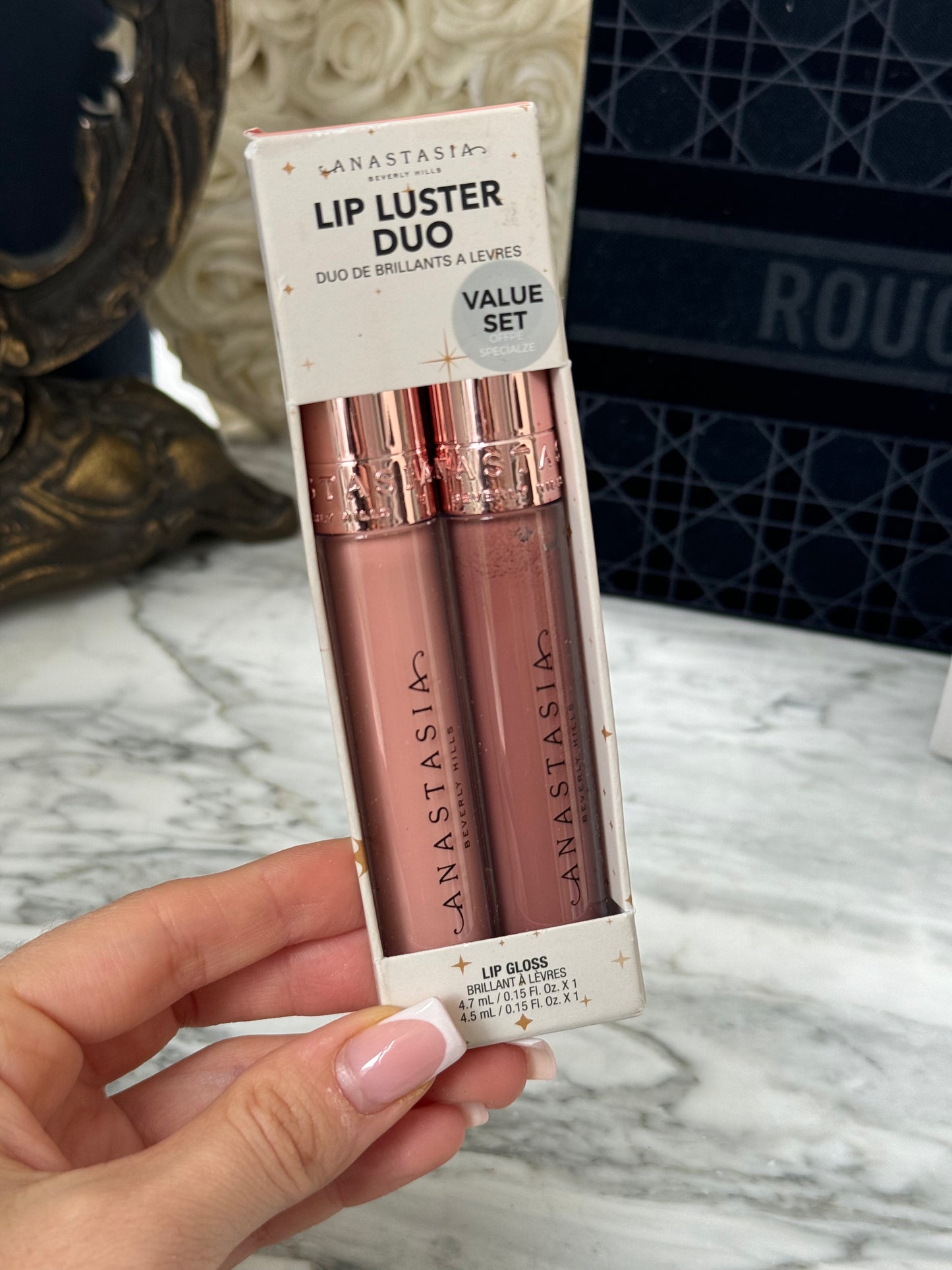 ANASTASIA BEVERLY HILLS Lip Luster Gloss Duo (Guava + Deep Taupe)