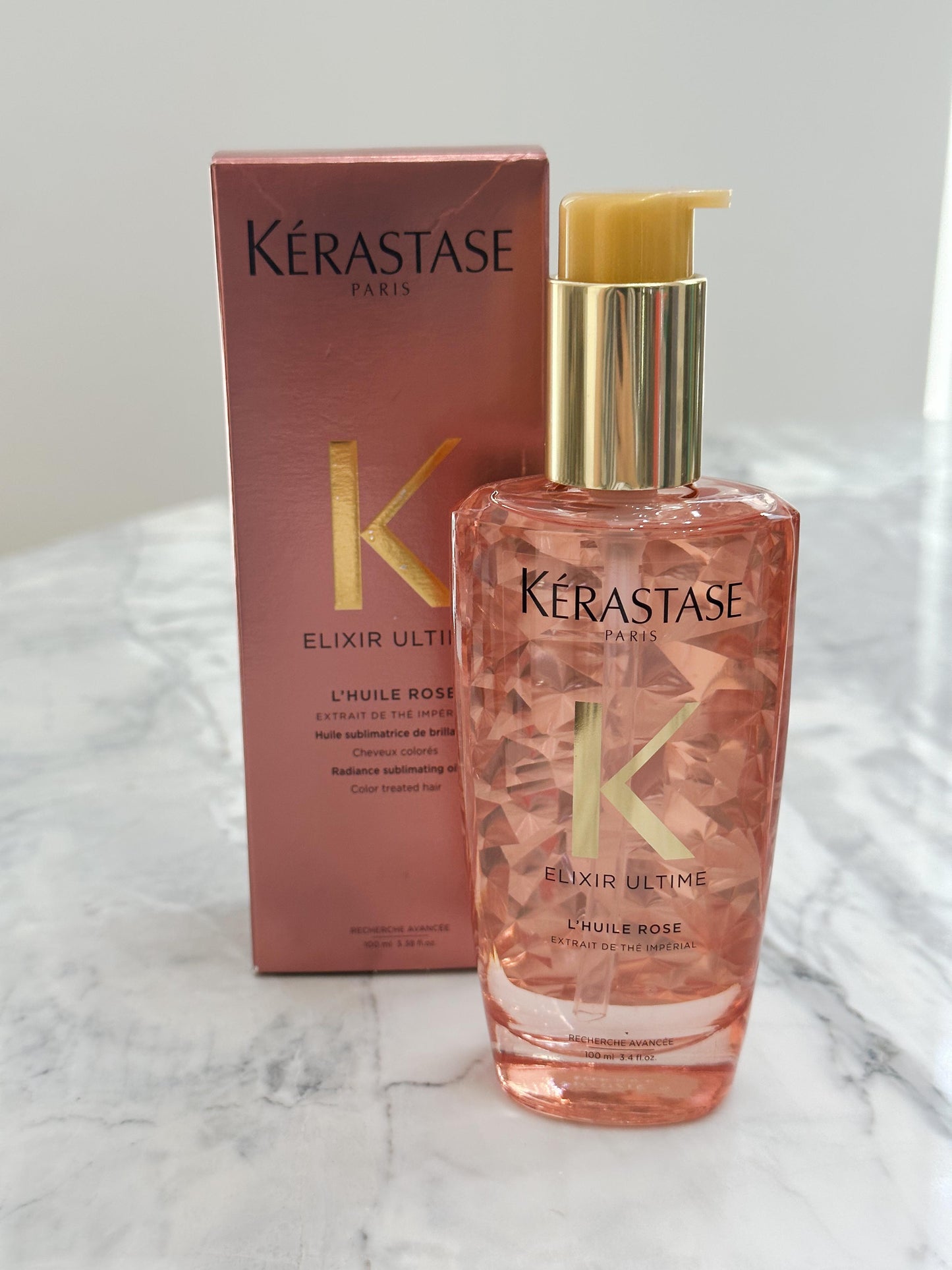 KÉRASTASE Elixir Ultime L'huile Rose Hair Oil - Shine Enhancing and Colour Protecting