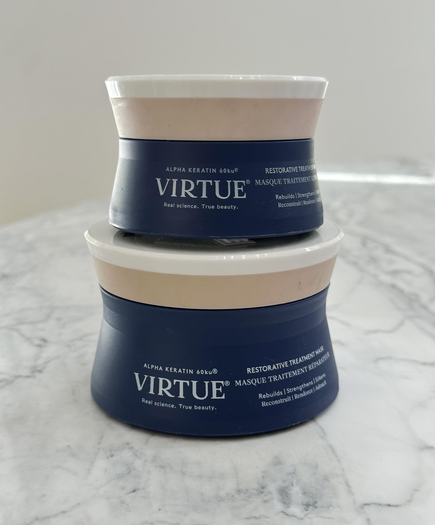 VIRTUE Restorative Treatment Mask - Rebuilds Strengthens Silkens