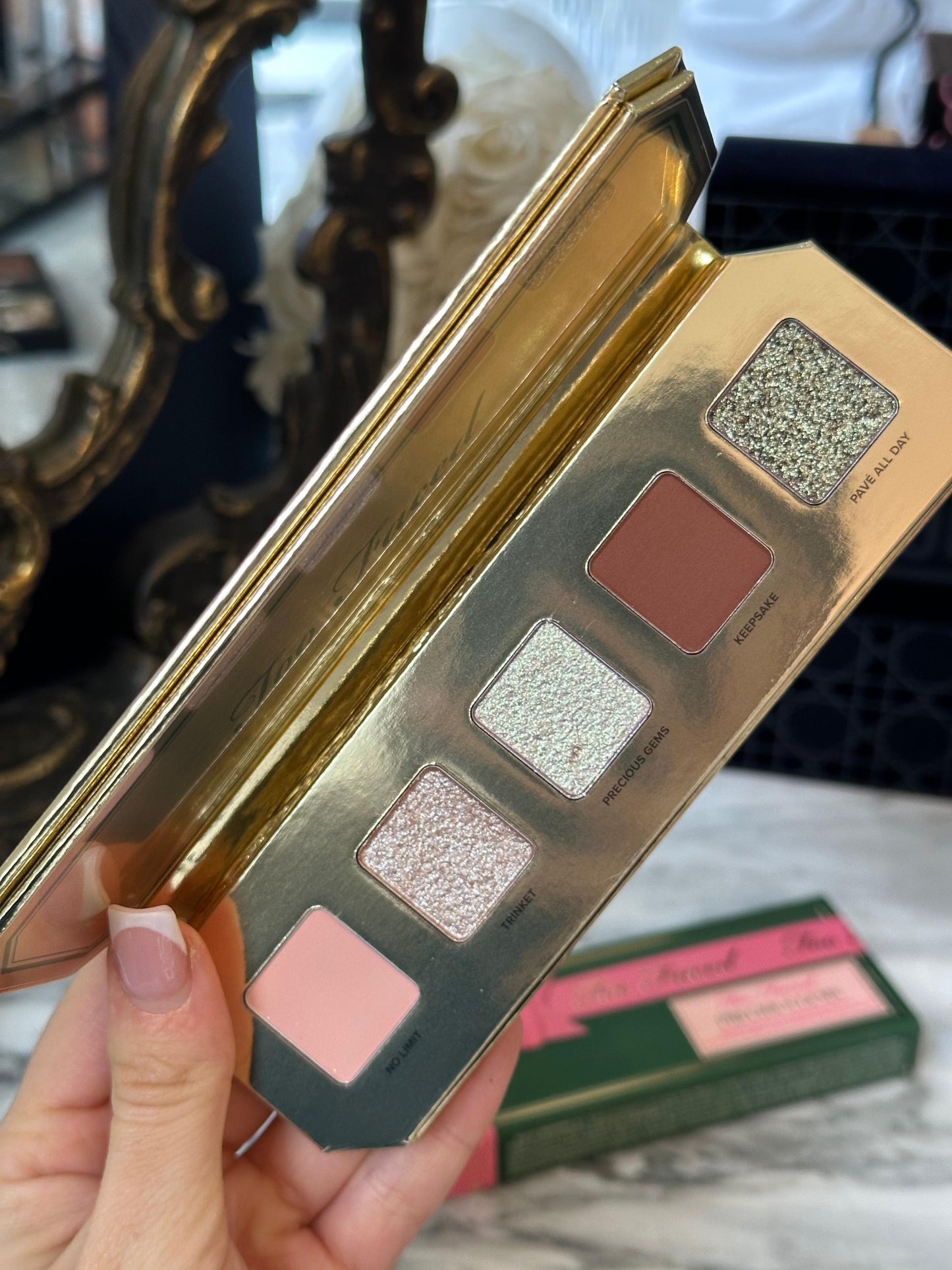 TOO FACED Precious Gems Eye Shadow Palette
Limited Edition Ready-To-Gift Holiday Palette