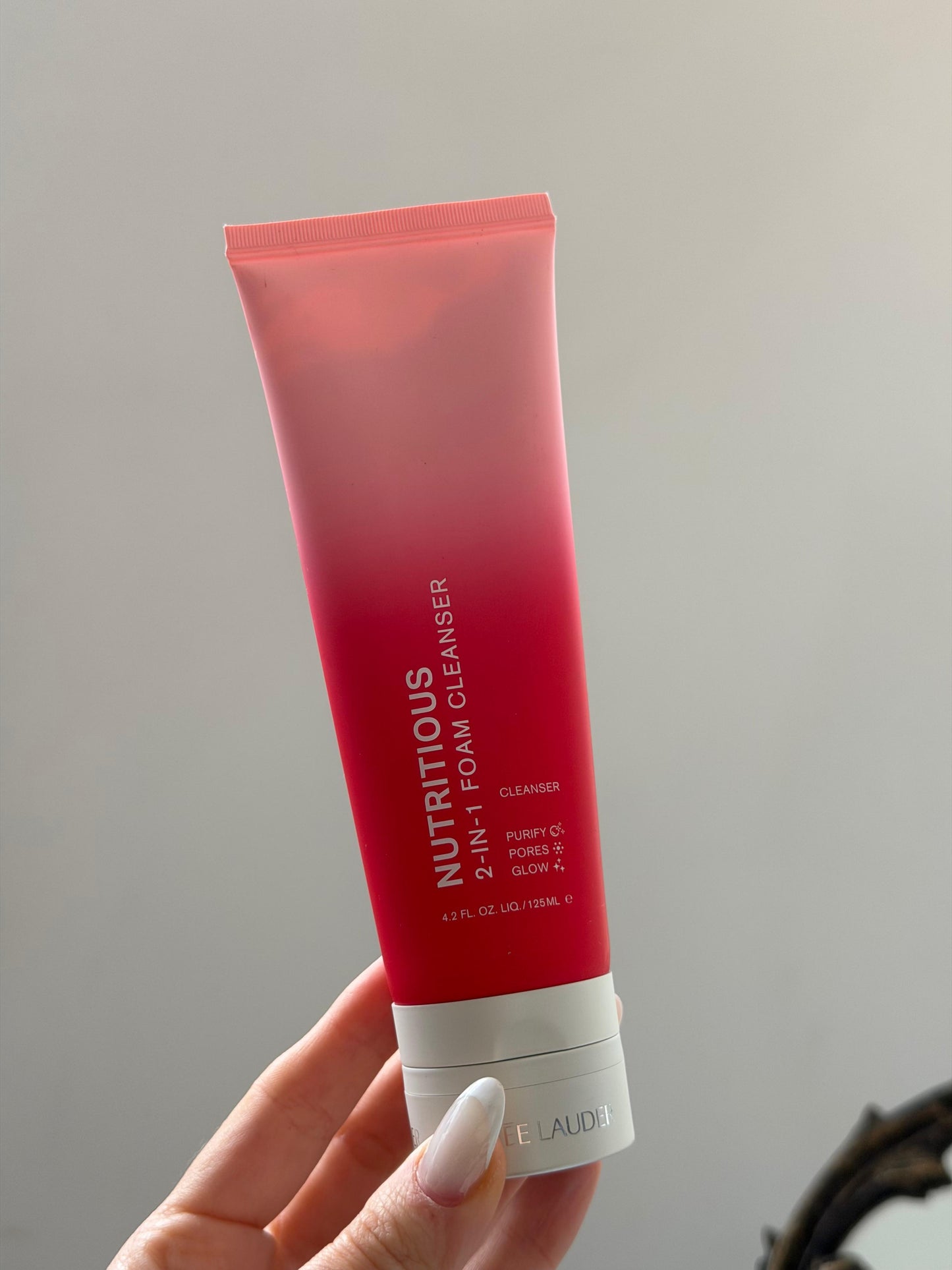 ESTEE LAUDER Nutritious 2-In-1 Foam Cleanser/Purifying Mask