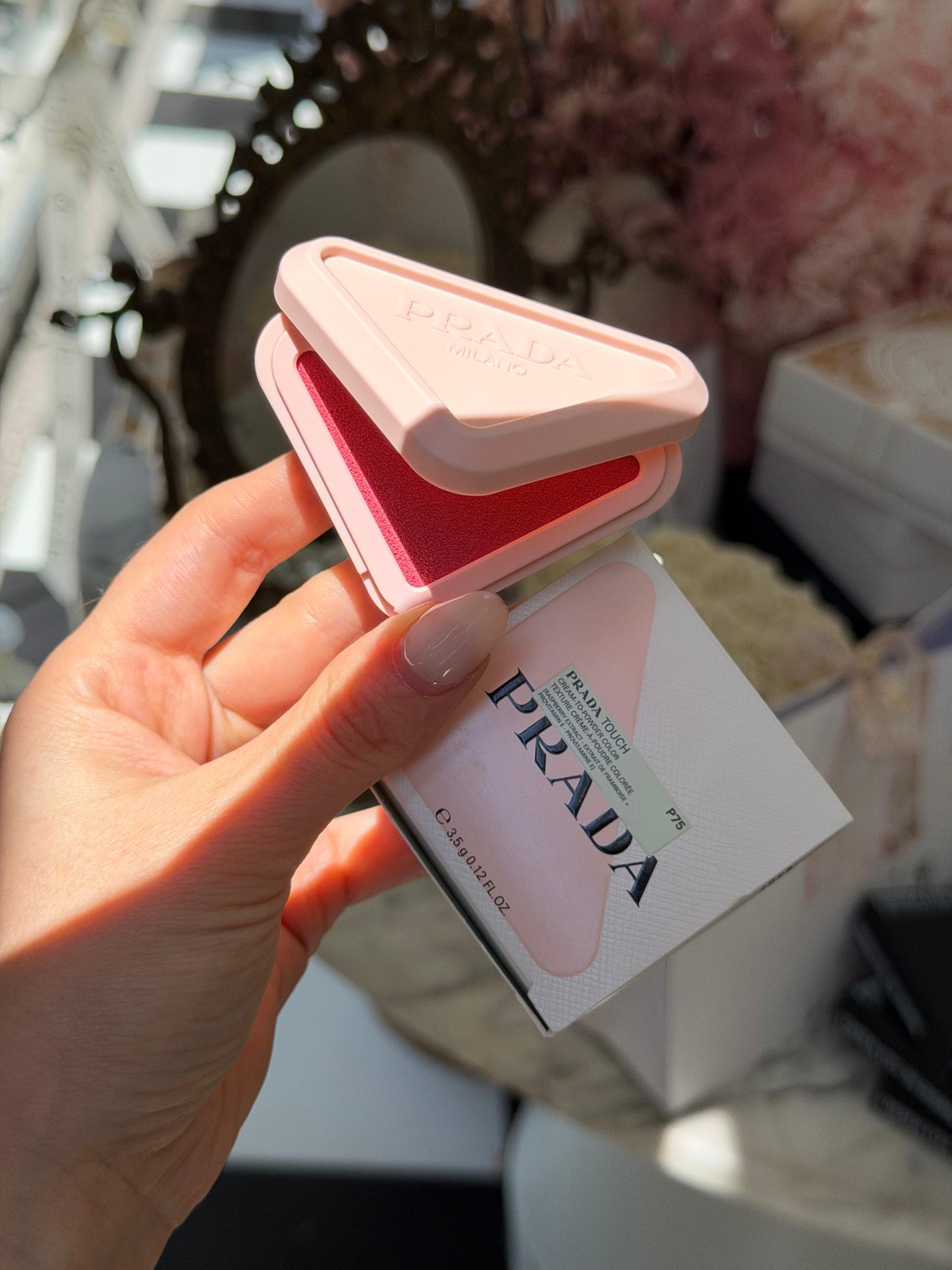 PRADA Touch Cream-To-Powder Color Blush - P75 Tulip