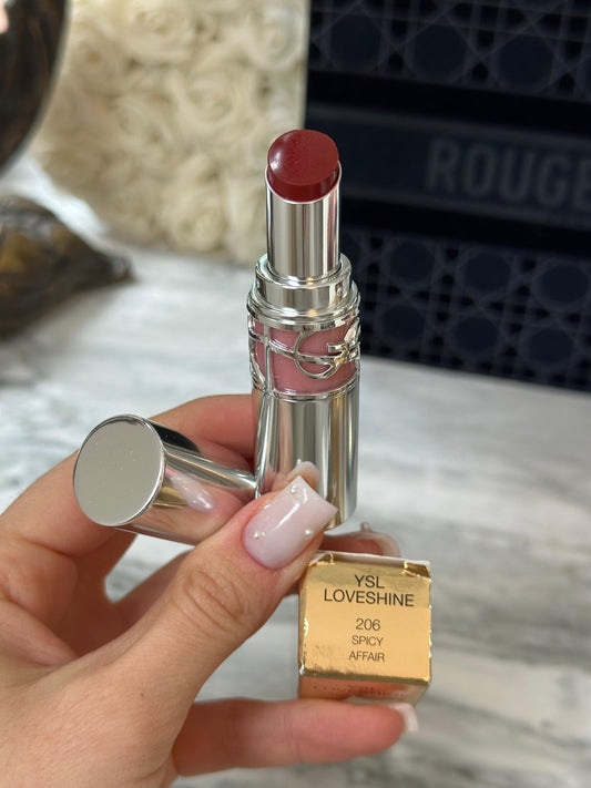 YSL Loveshine High-Shine Caring Lipstick (206)